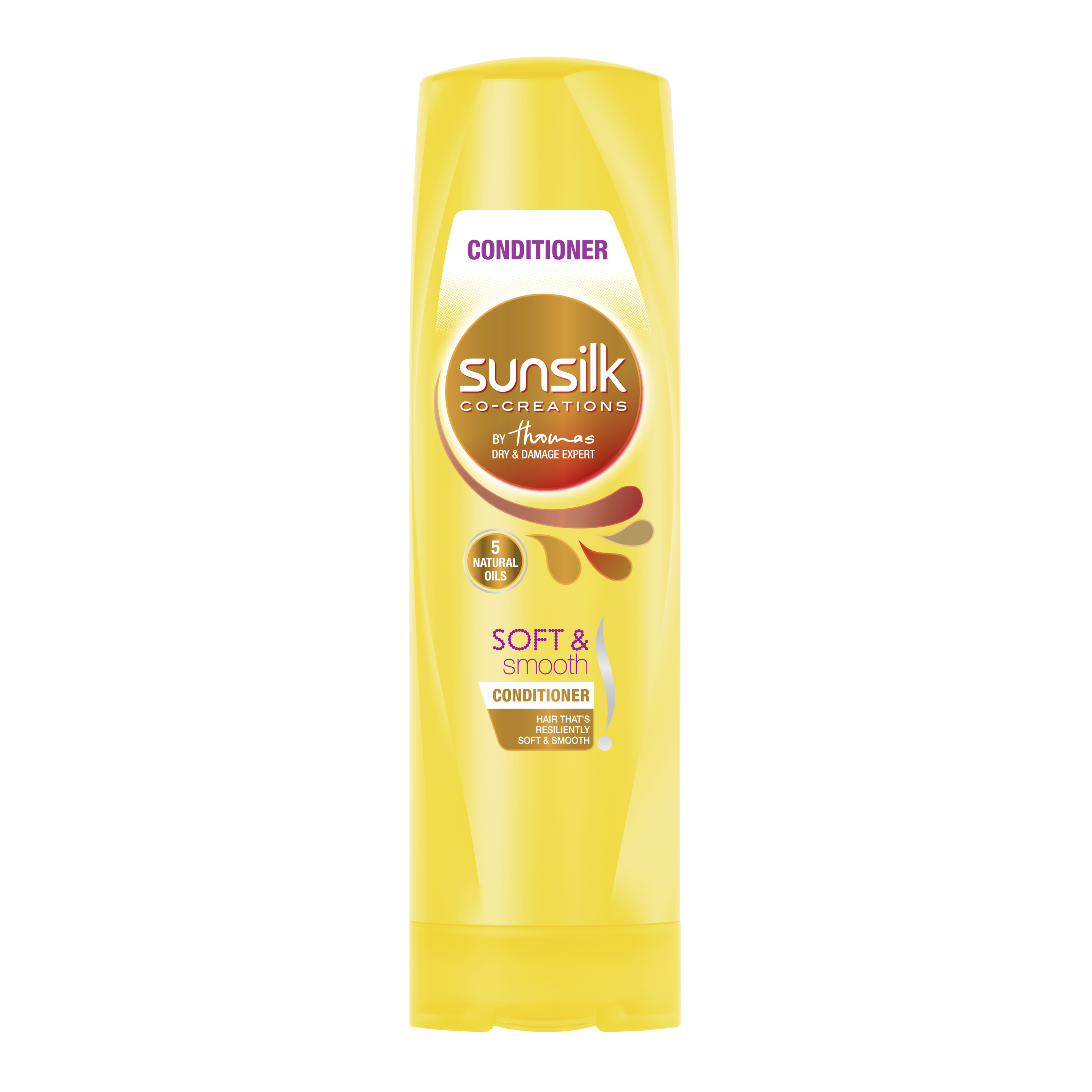 Sunsilk Soft and Smooth Conditioner 320ml front of pack image