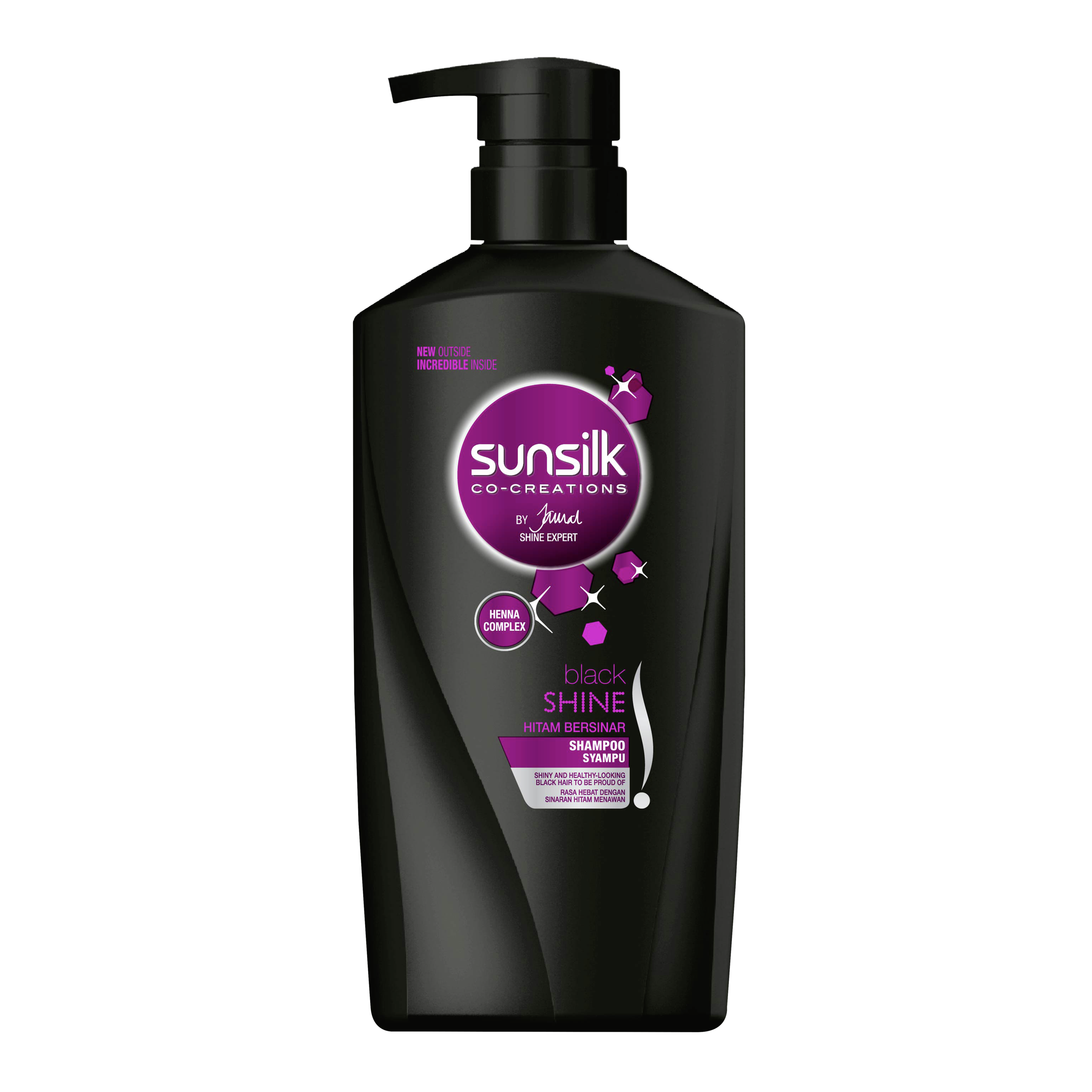 Sunsilk Black Shine Shampoo 650ml front of pack image
