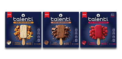 New Mini Gelato and Sorbetto Bars