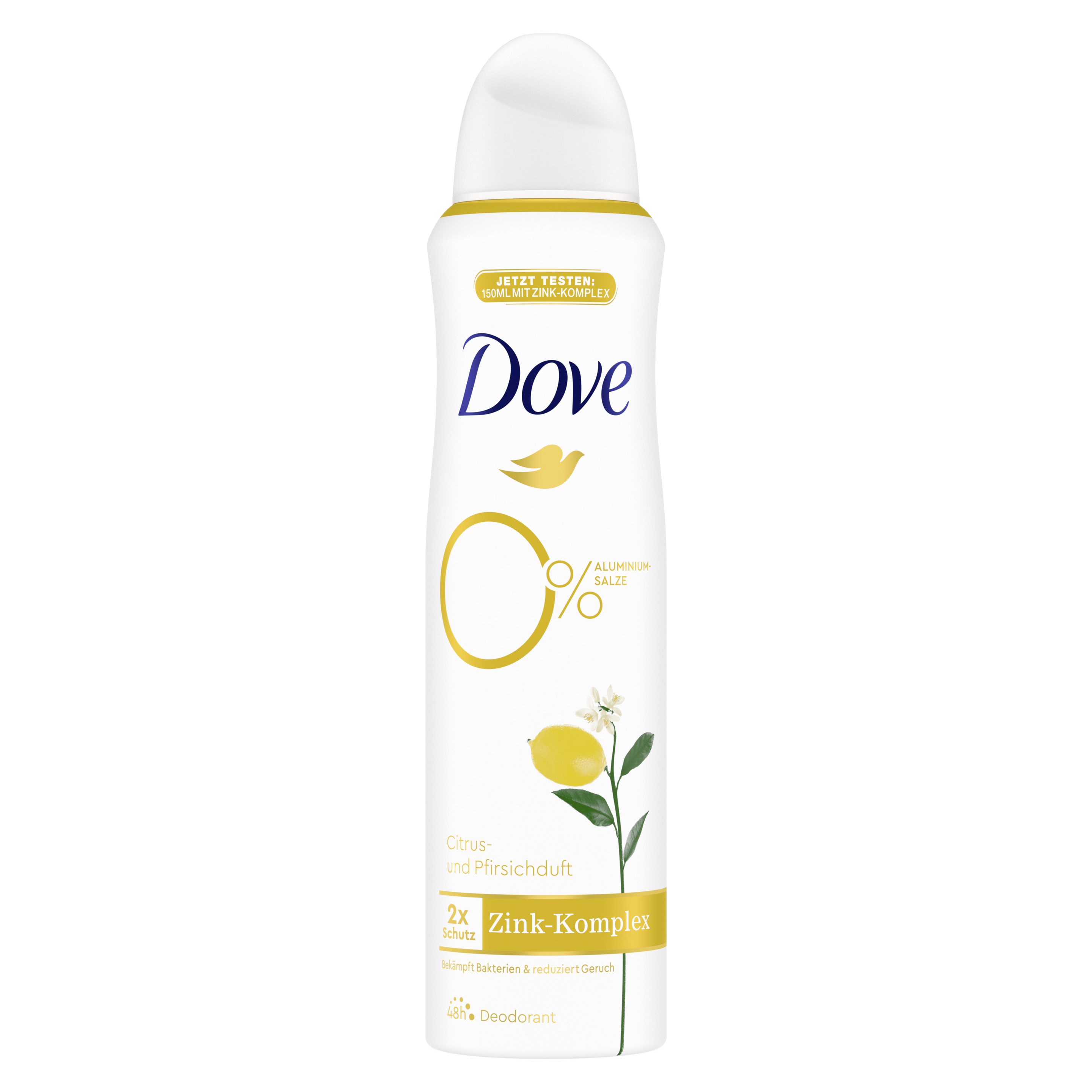 Deodorant Sprej 0 ALU Citrus A Broskev Dove