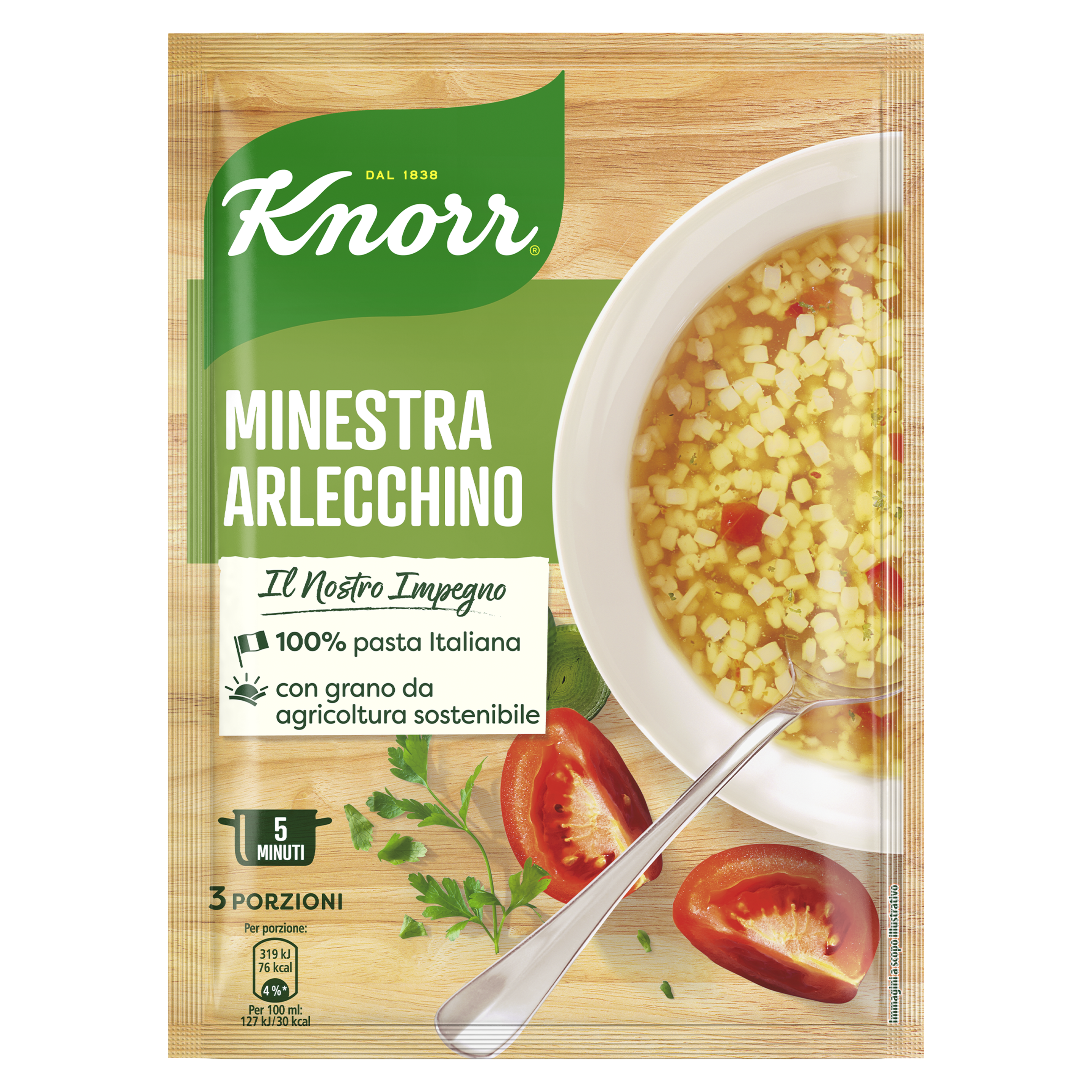 Minestra Arlecchino