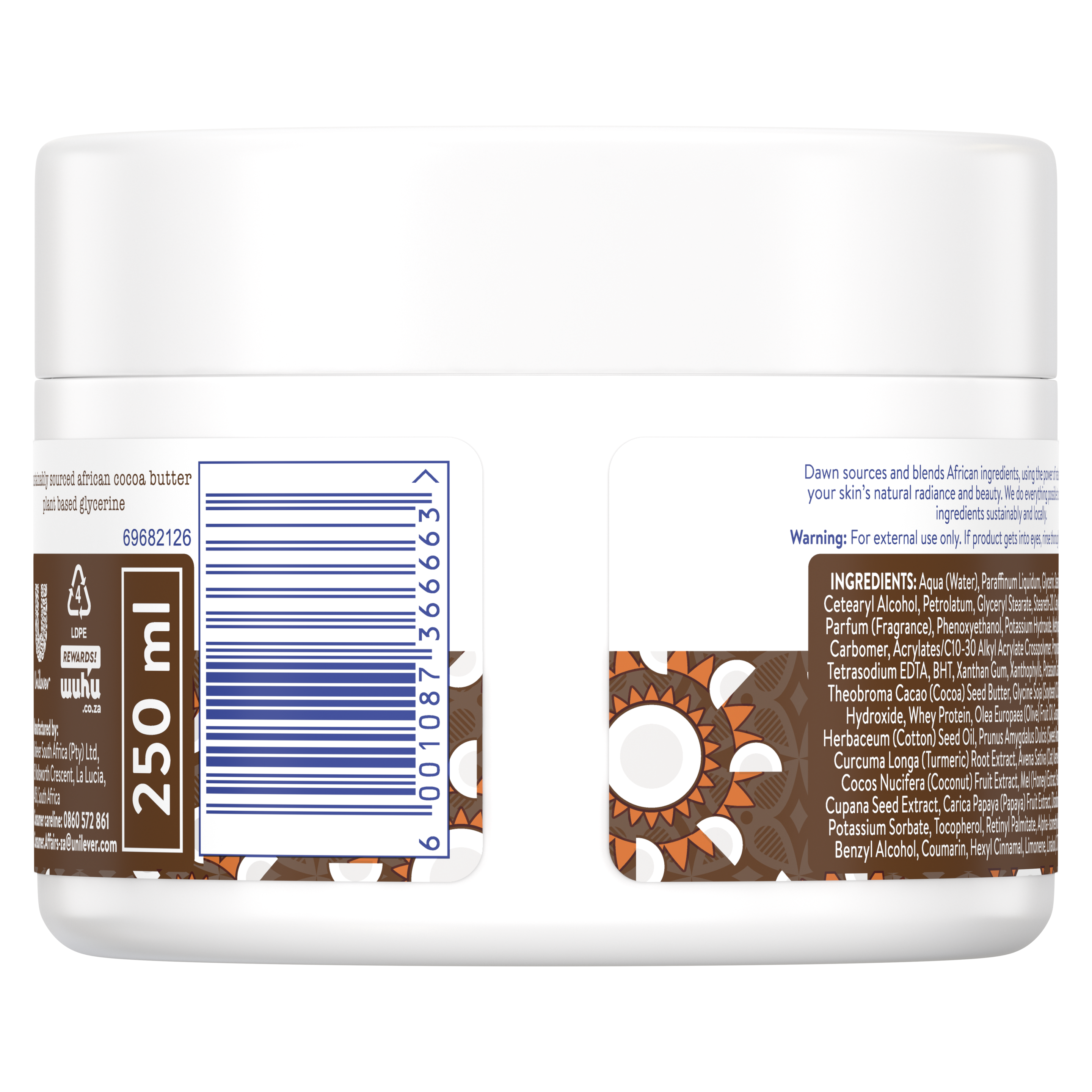 Dawn Cocoa Butter & Coconut Oil Body Cream