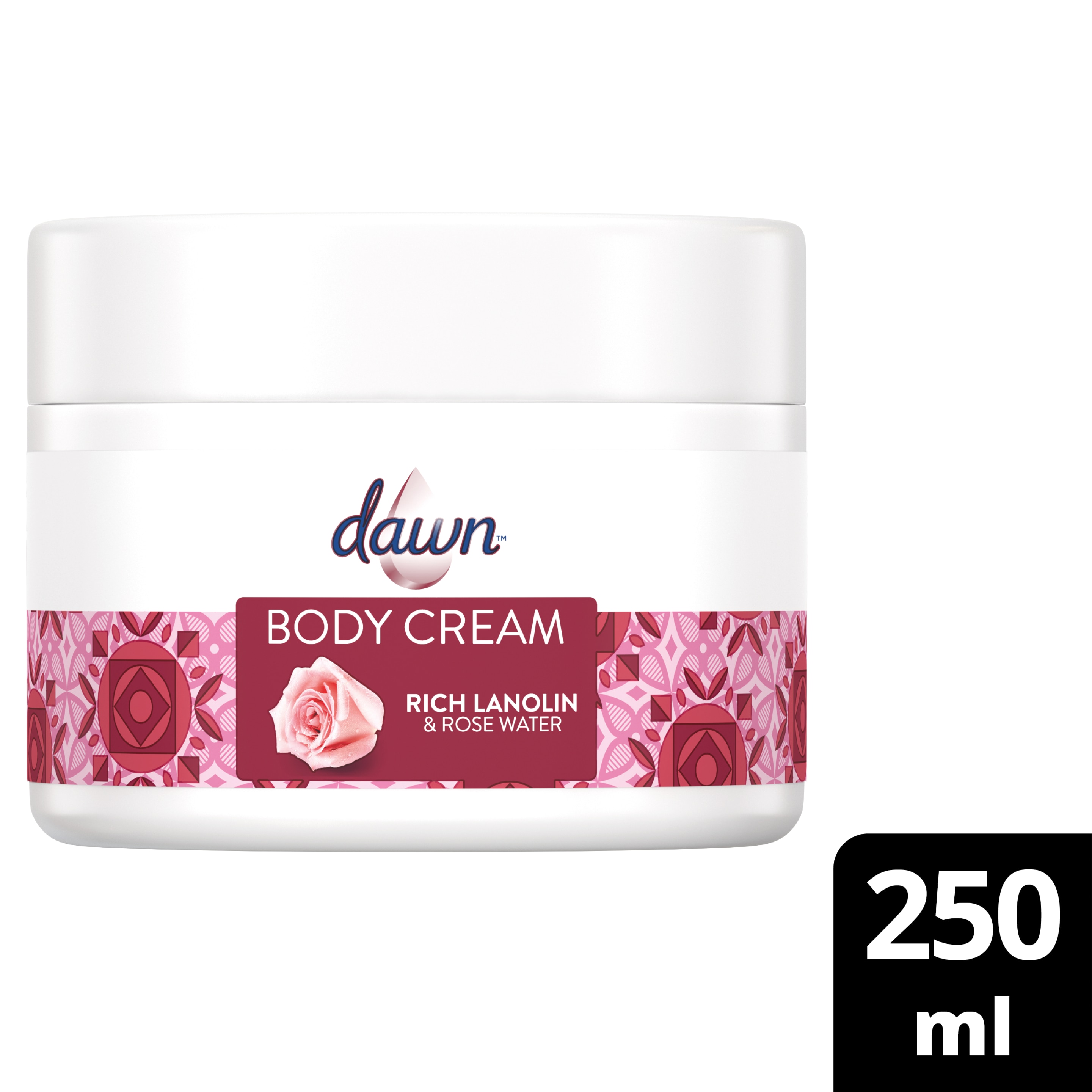 Dawn Rich Lanolin & Rose Water Body Cream