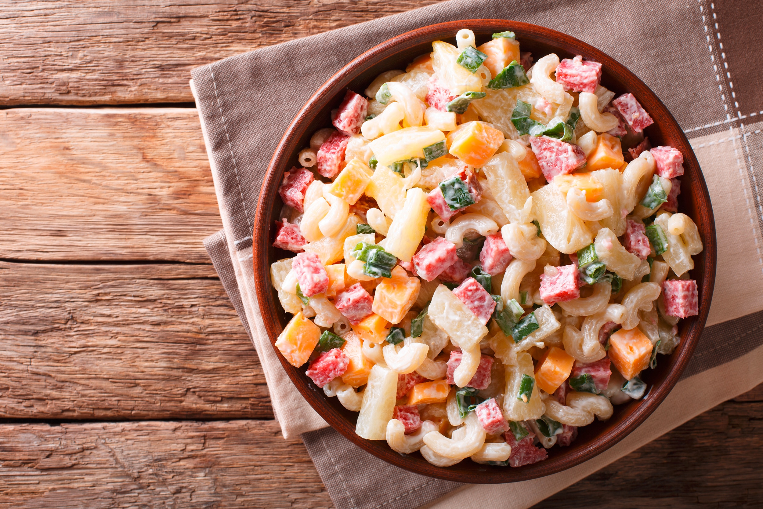 Macaroni salad ingredients