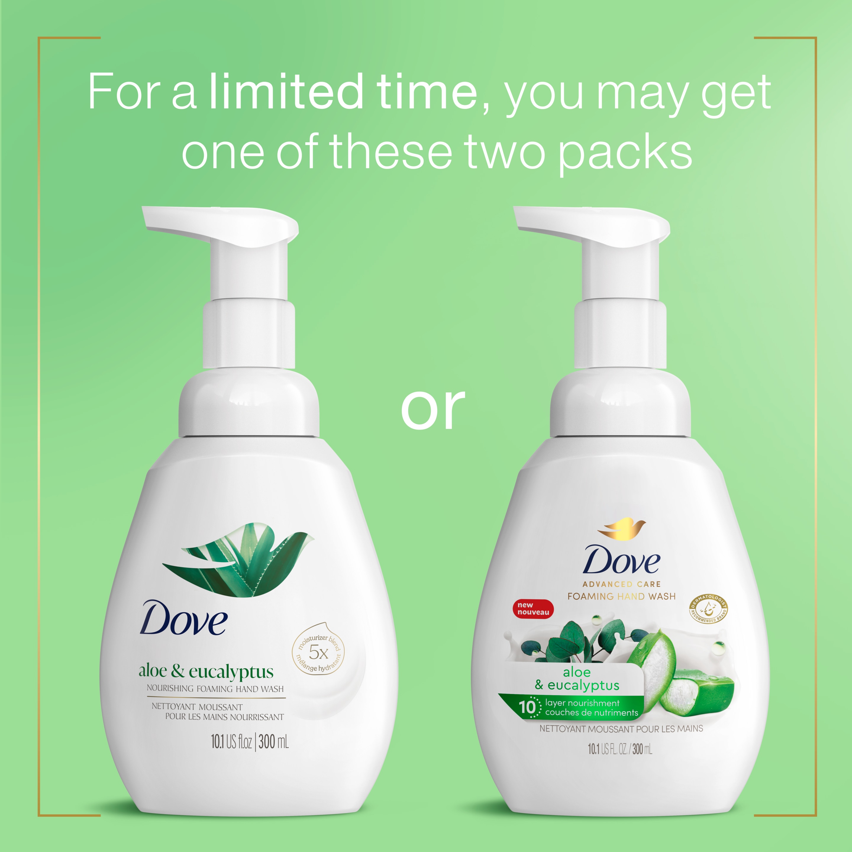 Advanced Care Aloe & Eucalyptus Foaming Hand Wash