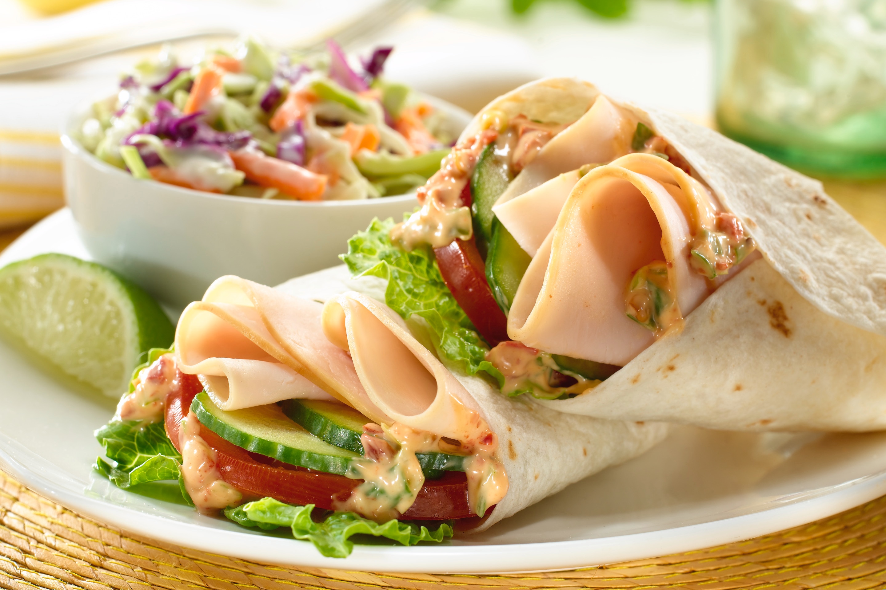 Smoked Turkey Wrap with Chipotle Mayo