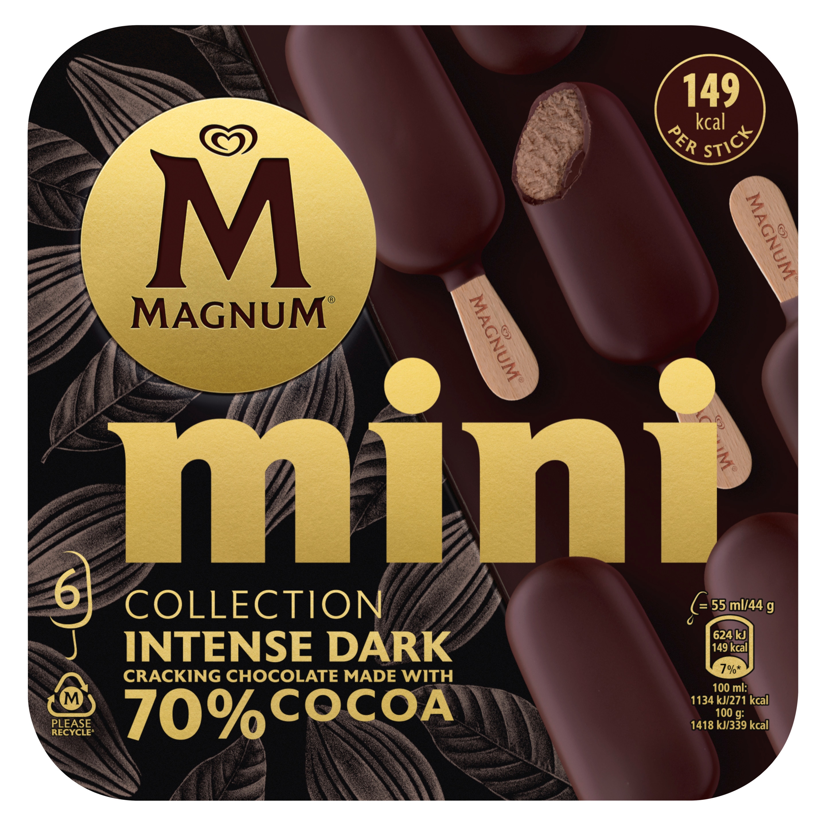Magnum Mini Intense Dark 55ml 6MP