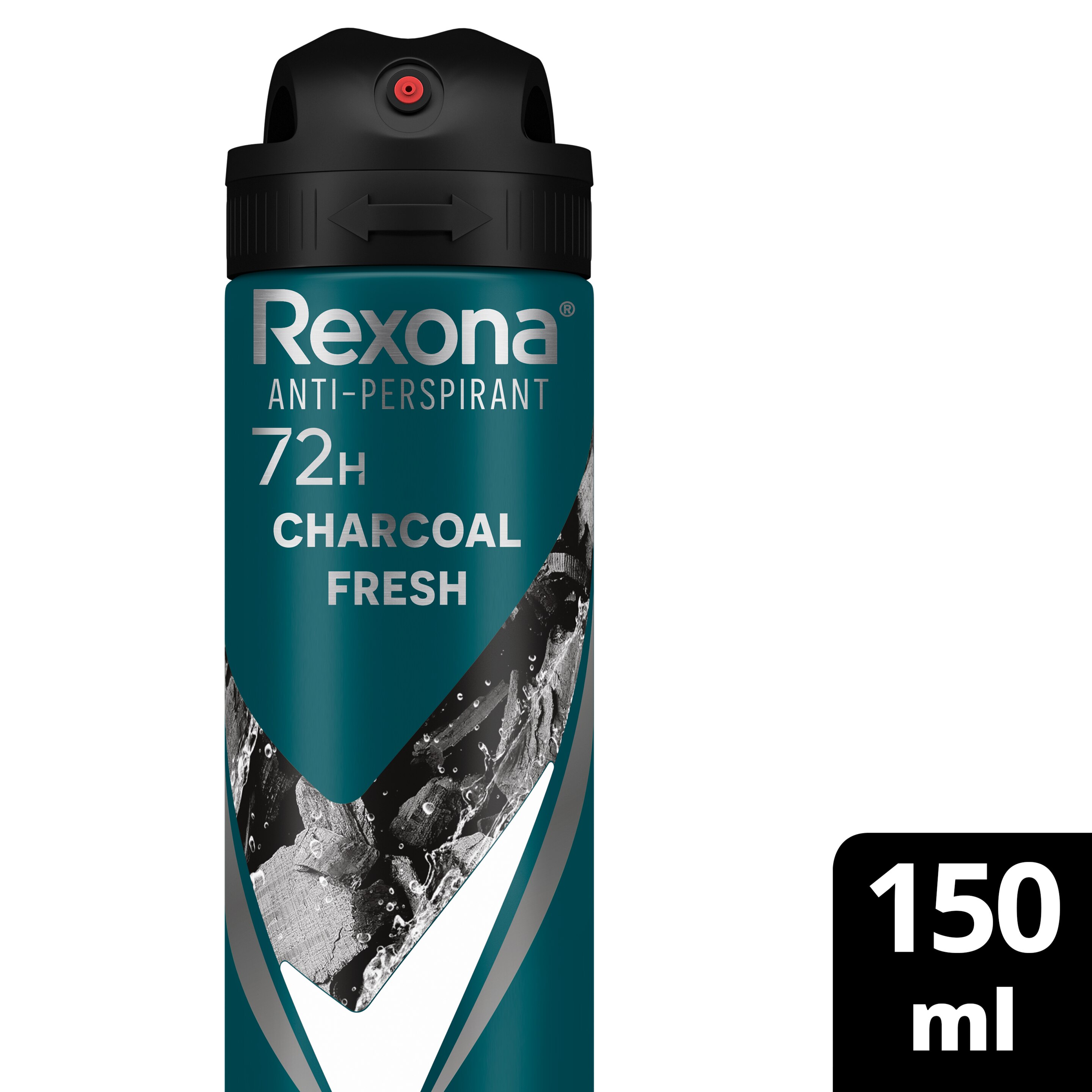 REXONA MEN sweat  odor protection, Charcoal Fresh, 150ml