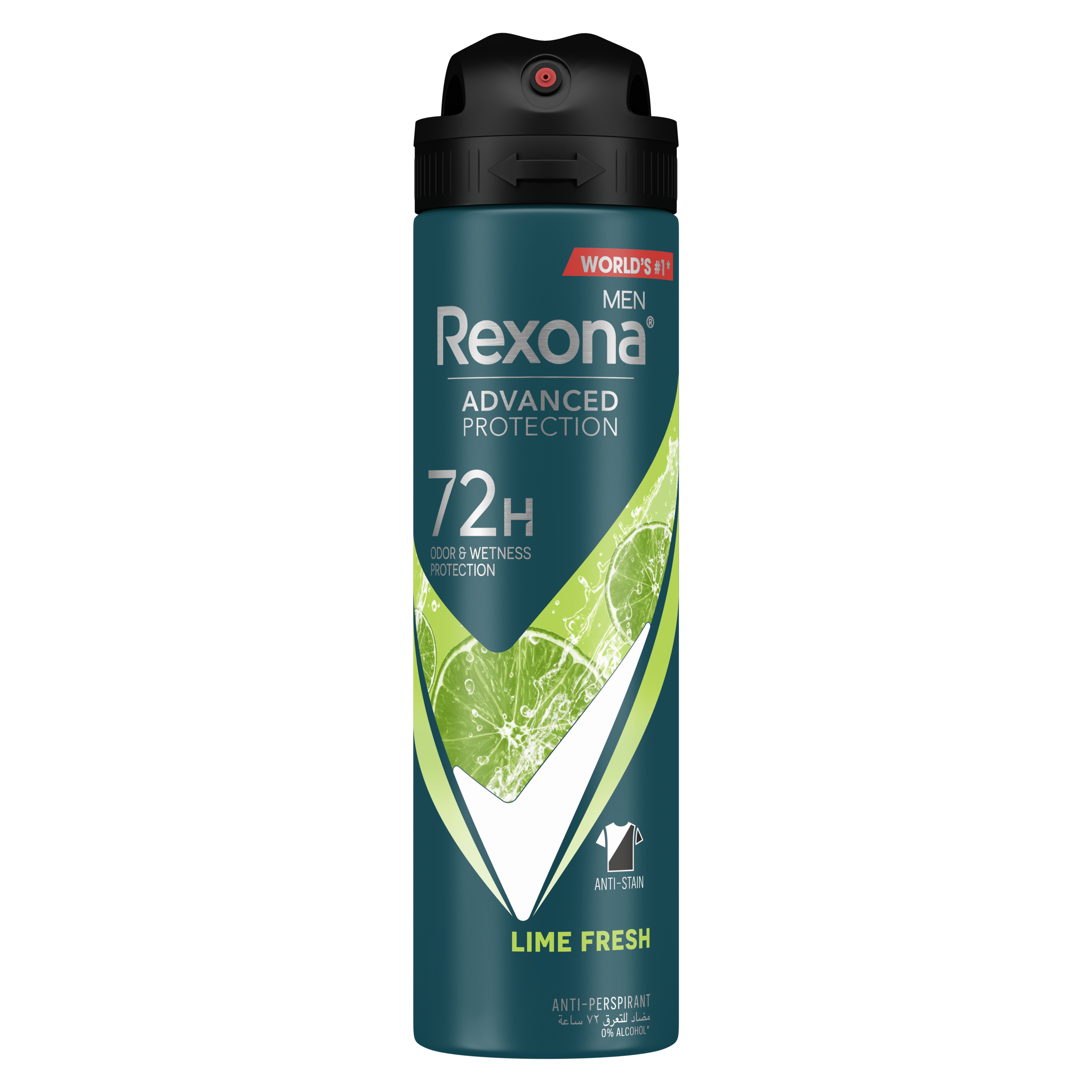 Rexona Men sweat  odor protection, Lime Fresh,150ml