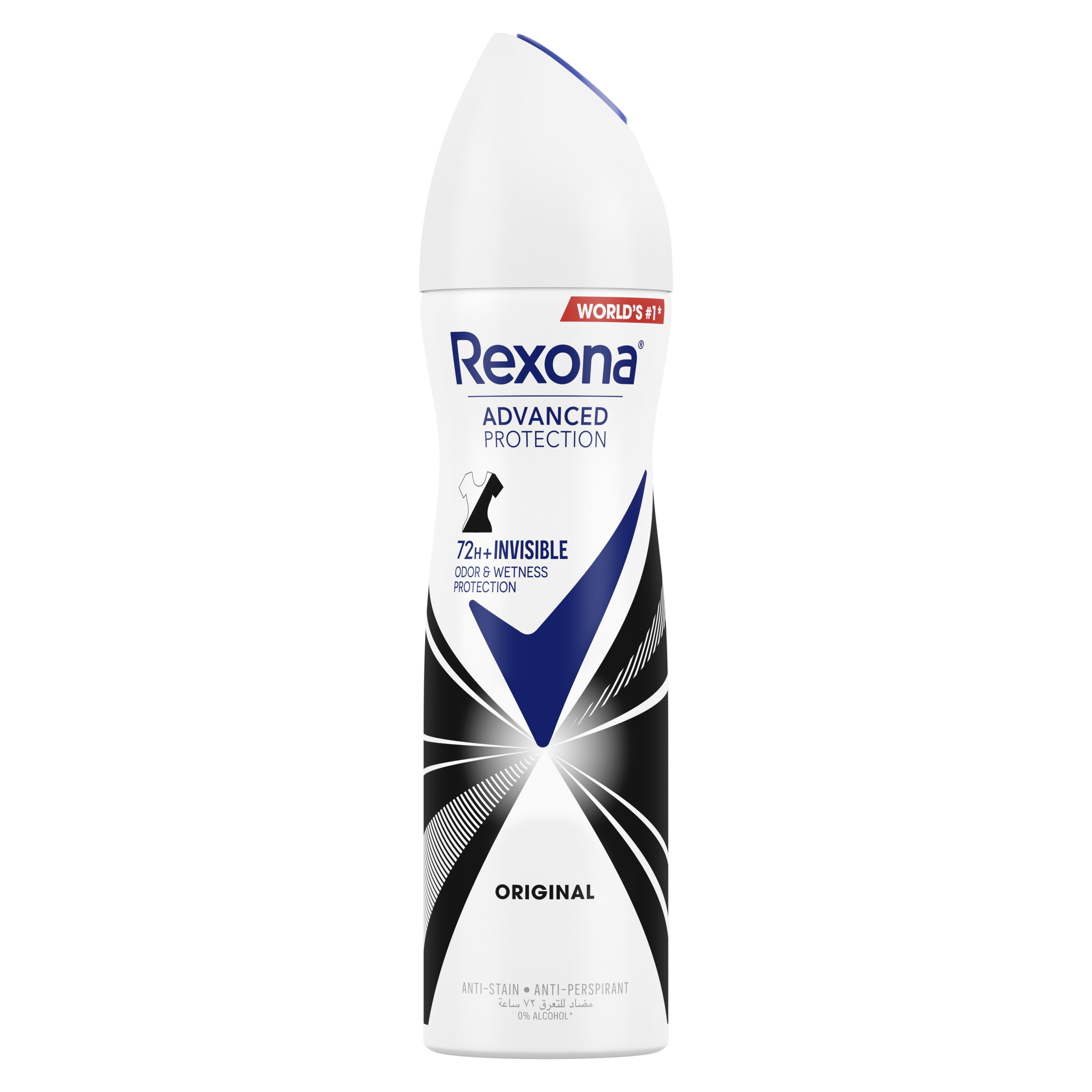 REXONA Women sweat  odor protection, Invisible, 150ml