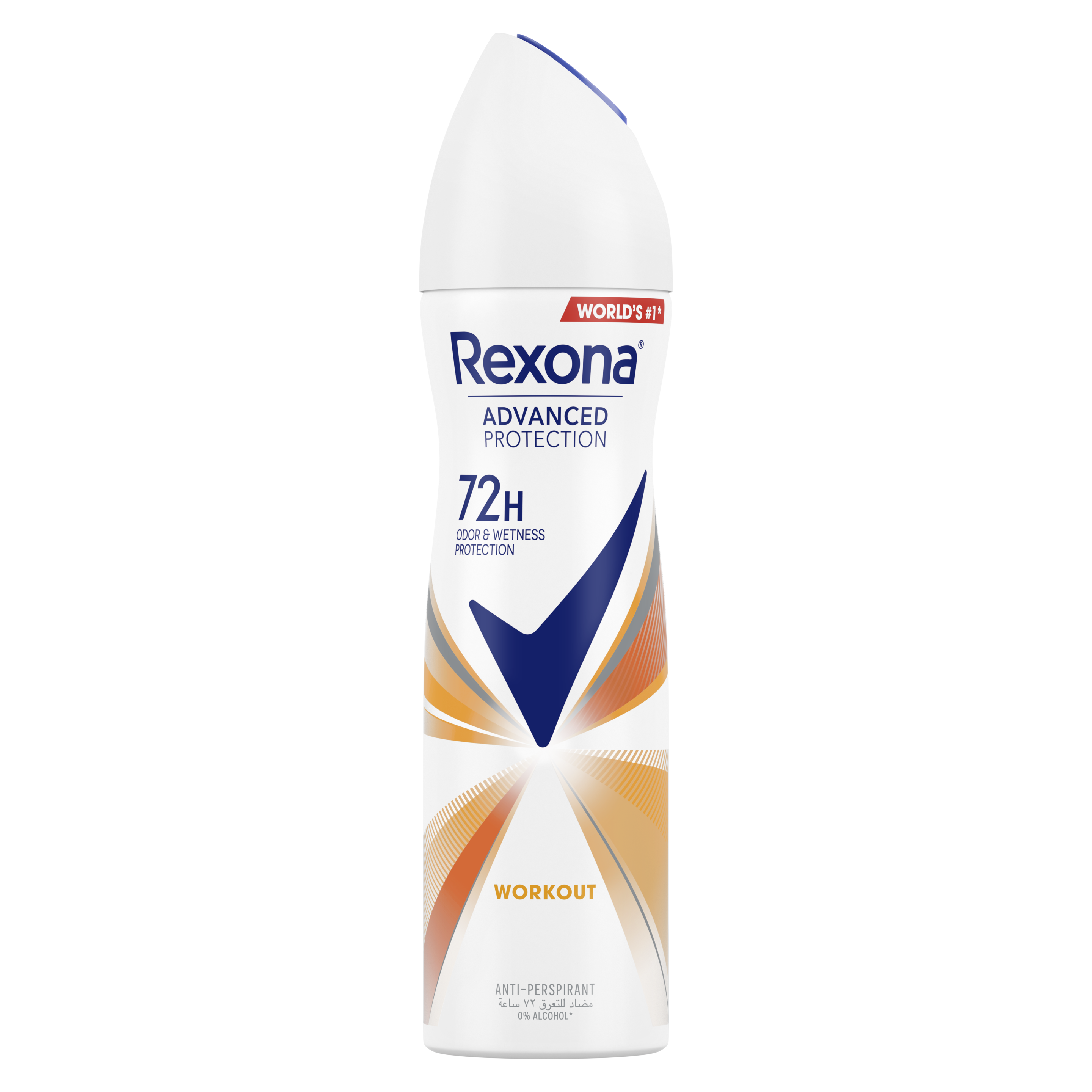 Rexona Women sweat  odor protection, HI-Impact Workout, 150ml