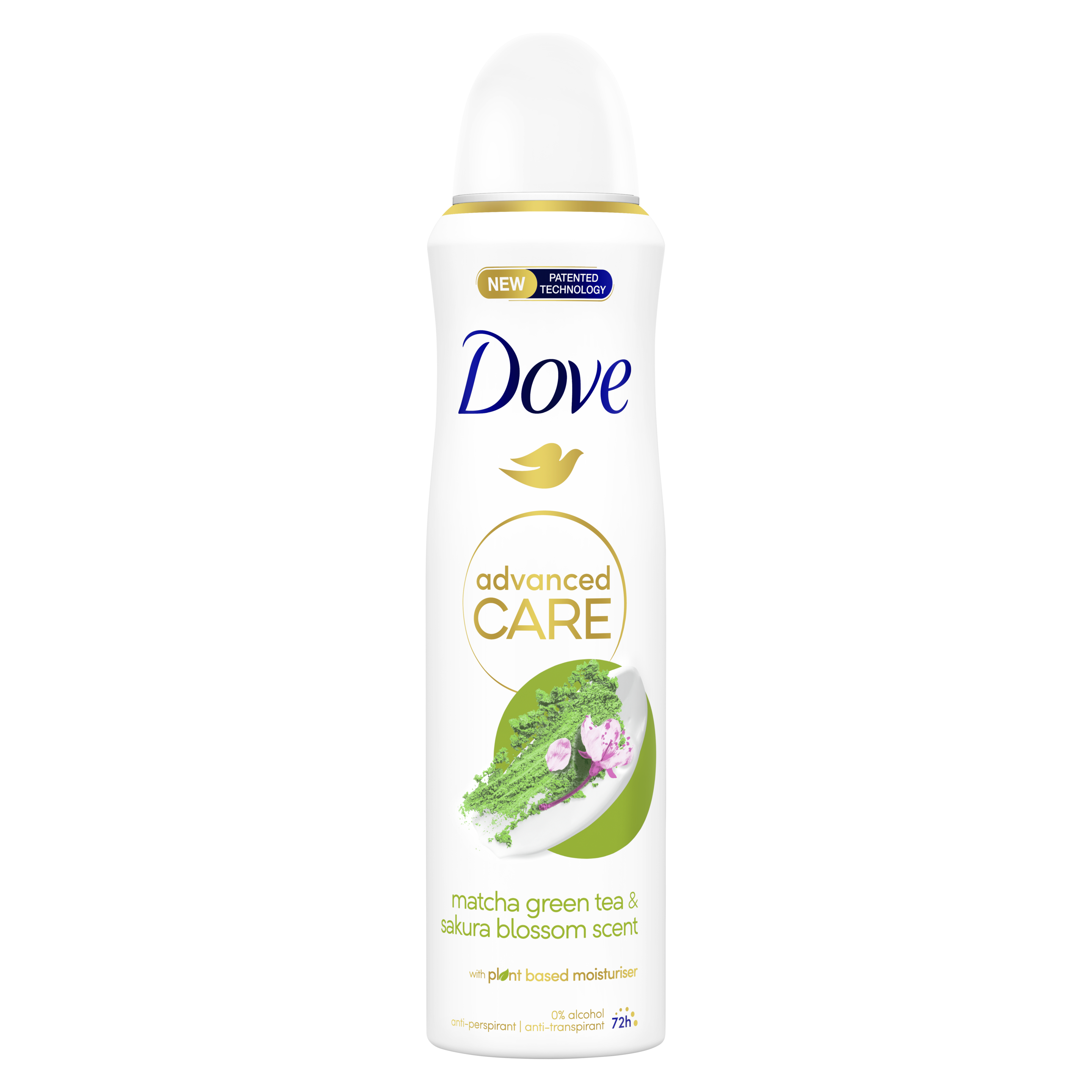 Dove Αποσμητικό Spray Advanced Care Matcha 150ml