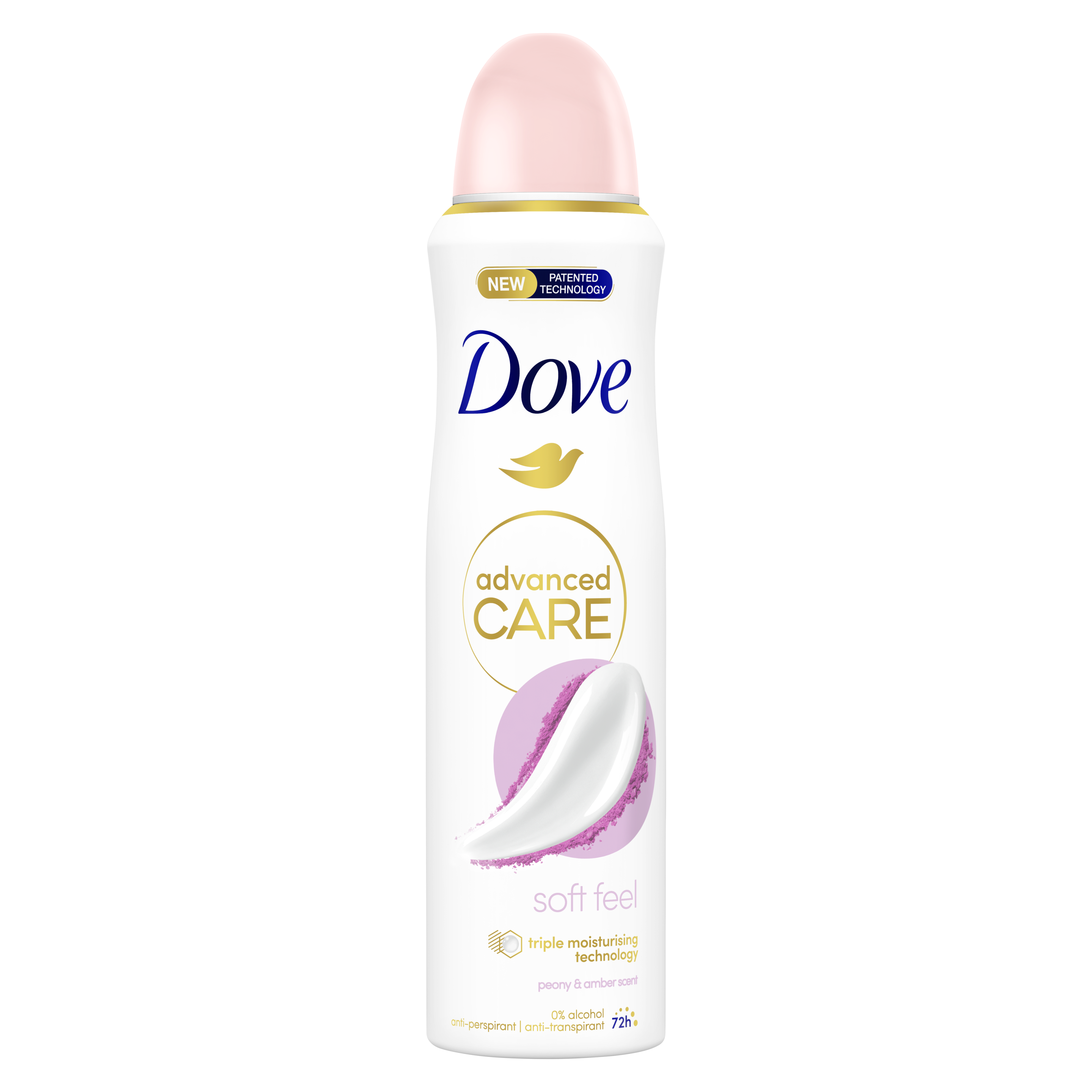 Dove Advanced Care Déodorant  Anti-Transpirant Spray Soft Feel 150 ml