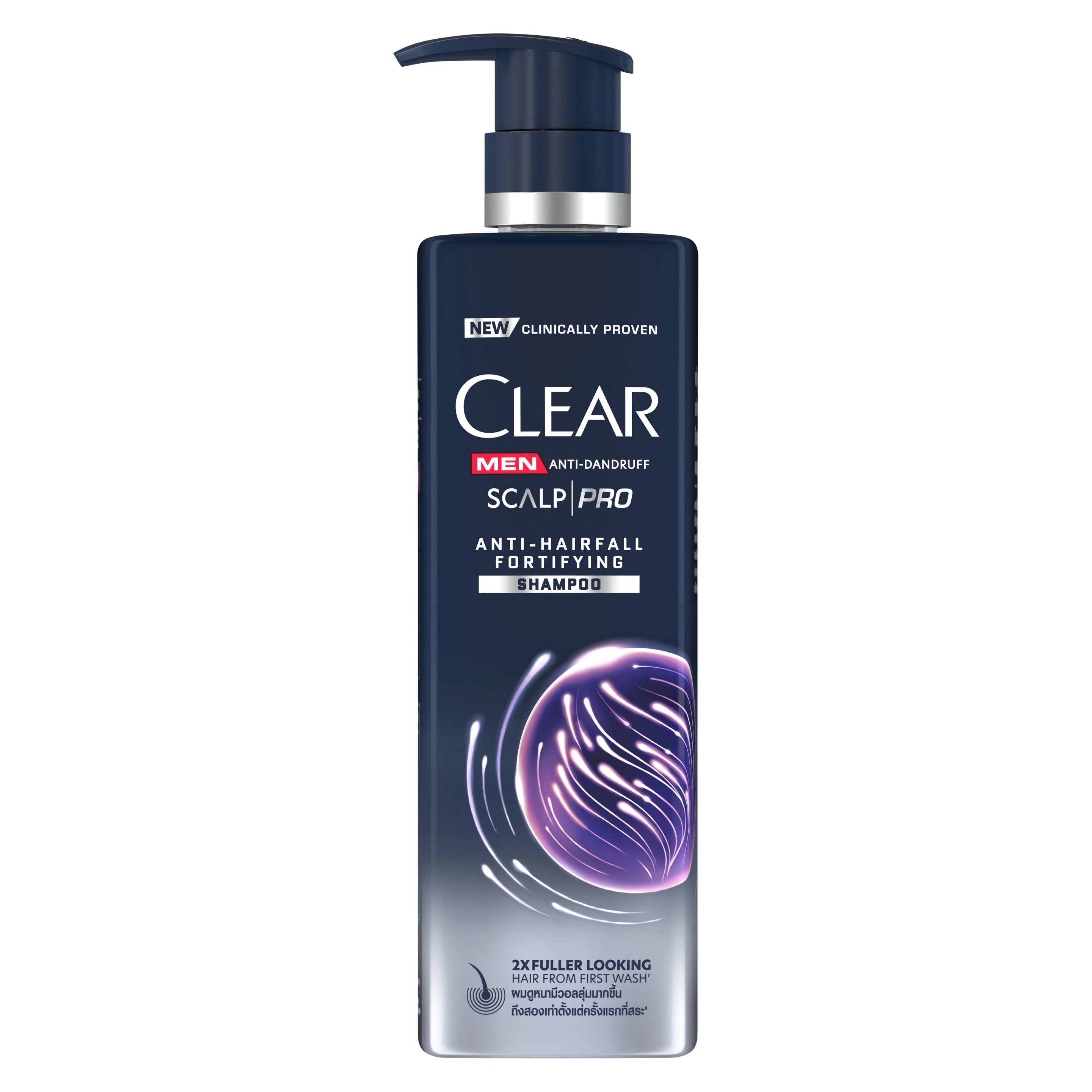 Clear Men Shampoo Anti-Dandruff Scalp Pro Anti-Hairfall Fortifying