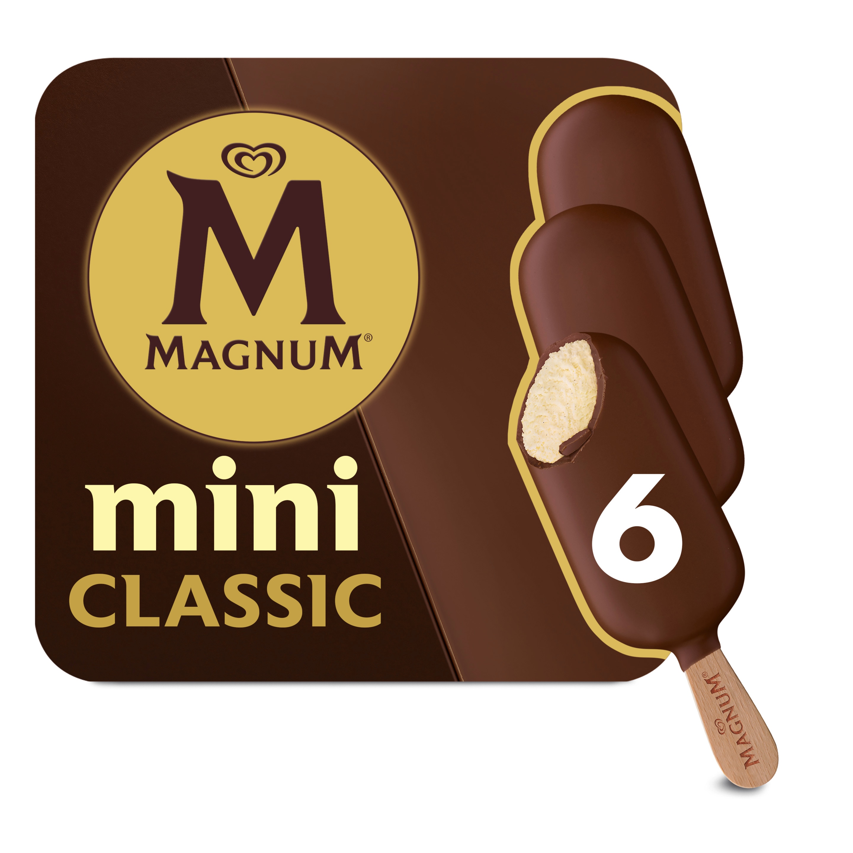 Magnum Mini Classic Ice Cream 6 x 55ml