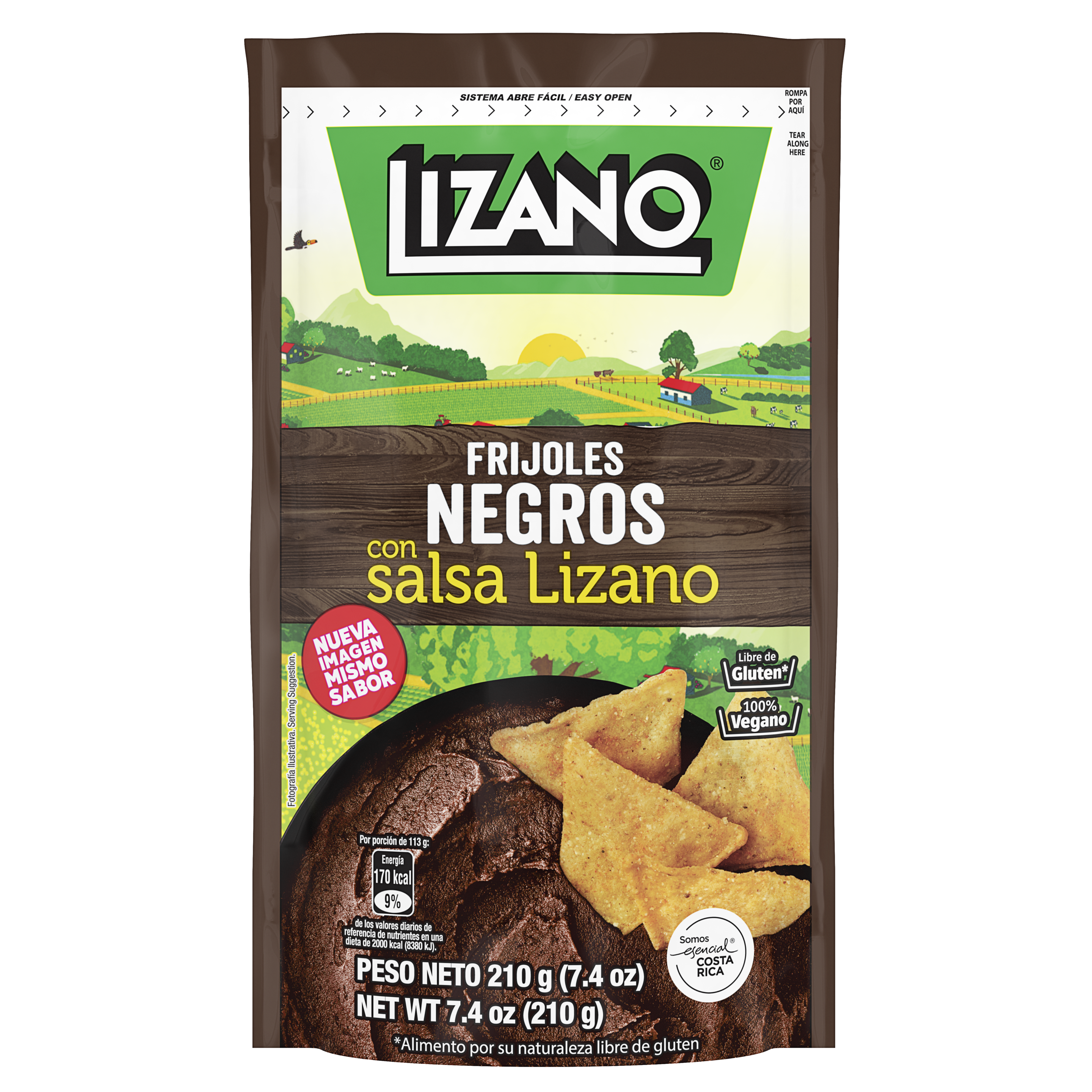 Lizano Frijoles Negros 210 G packshot
