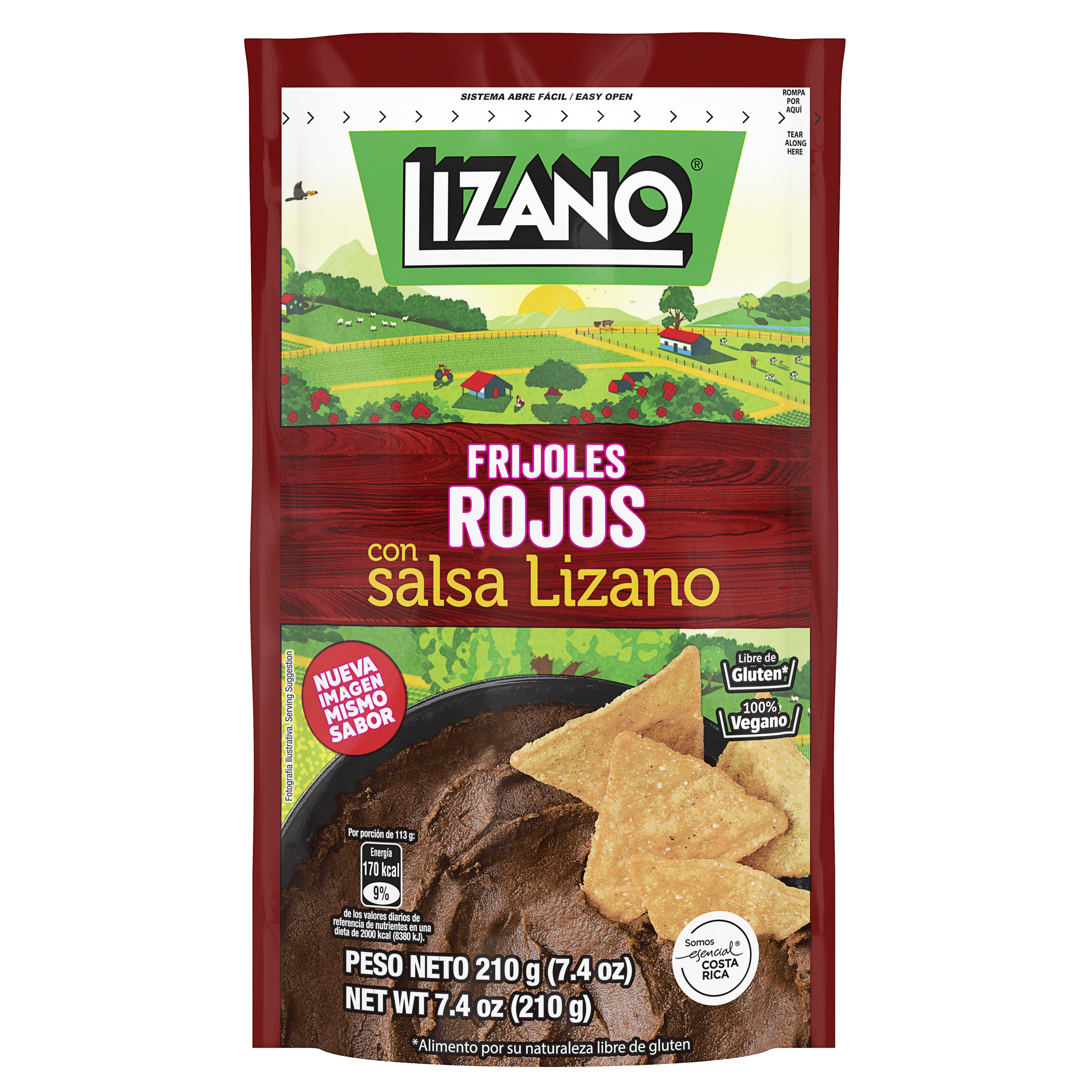 Lizano Frijoles Rojos 210g packshot