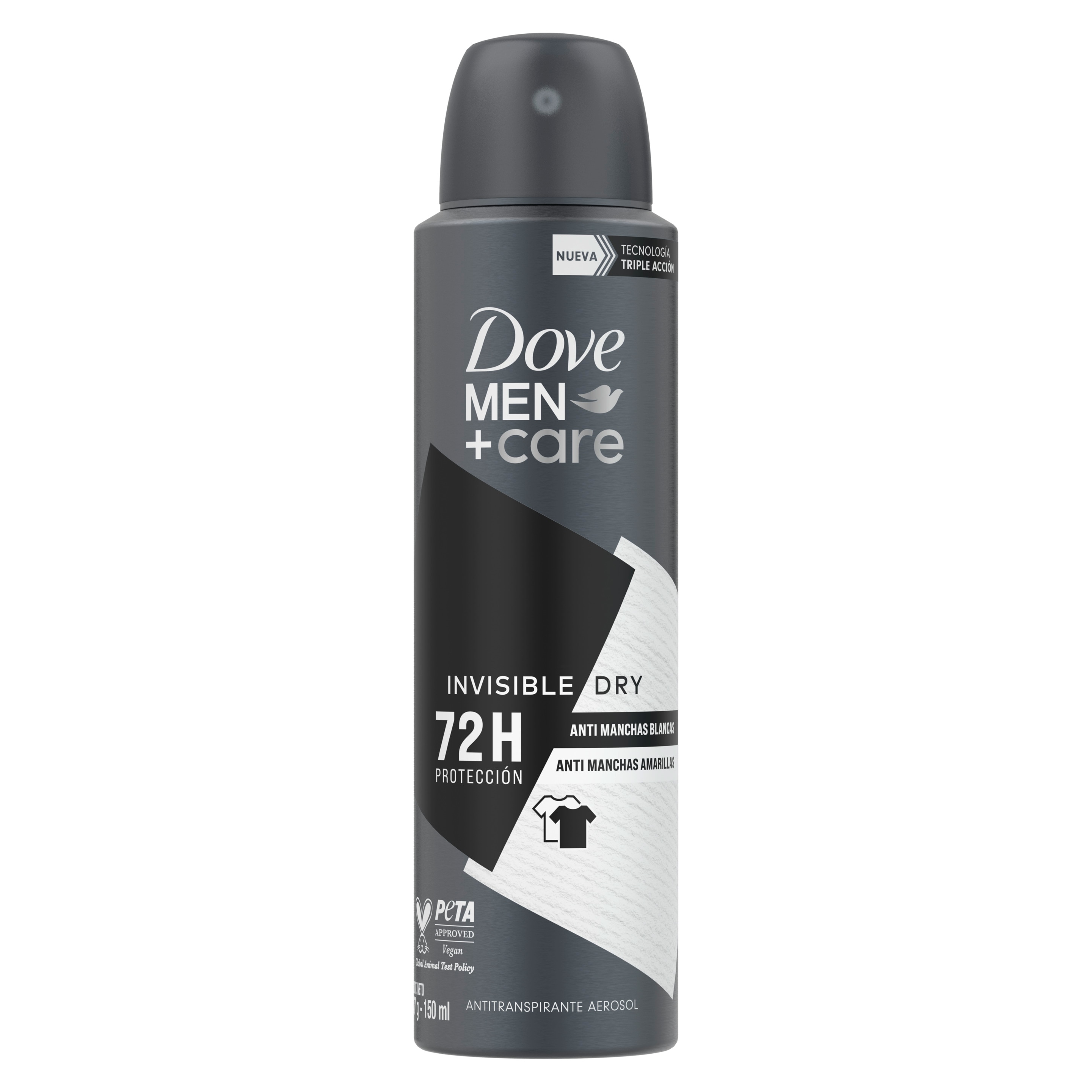 Antitranspirante Dove Men+Care Invisible Dry 150ml