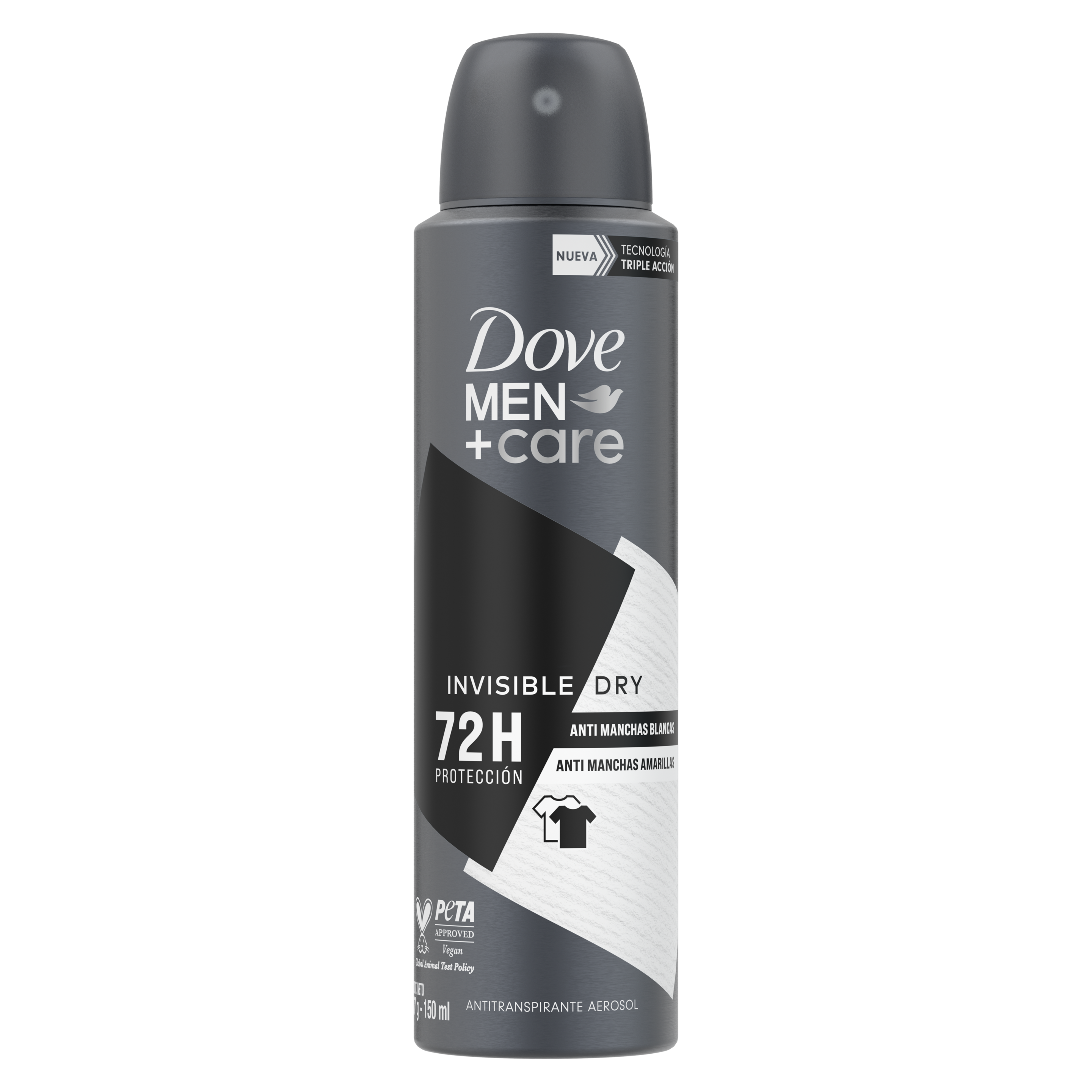 Antitranspirante dove men+care invisible dry para axilas 150ml