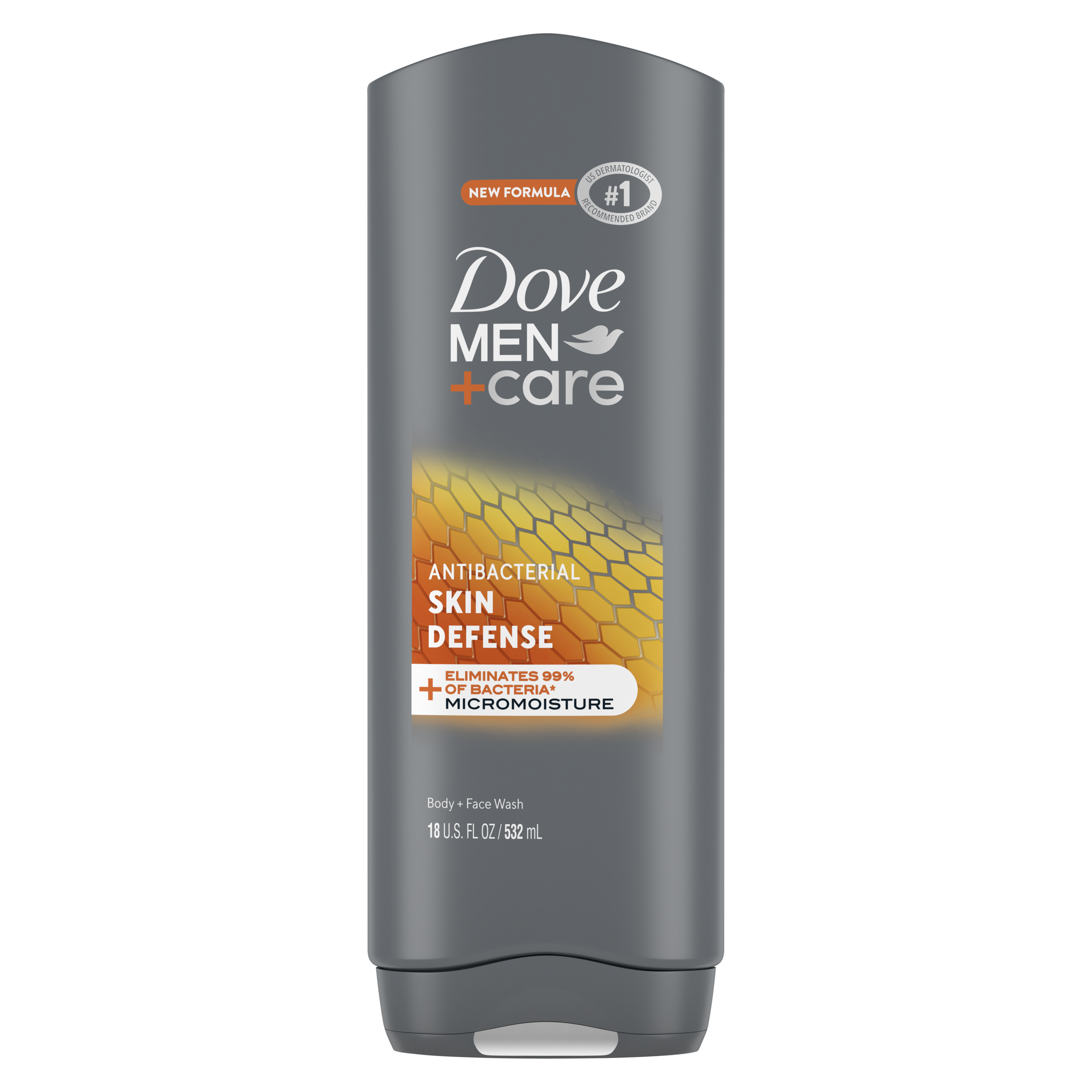Dove Men+Care Skin Defense Body Wash 18 oz
