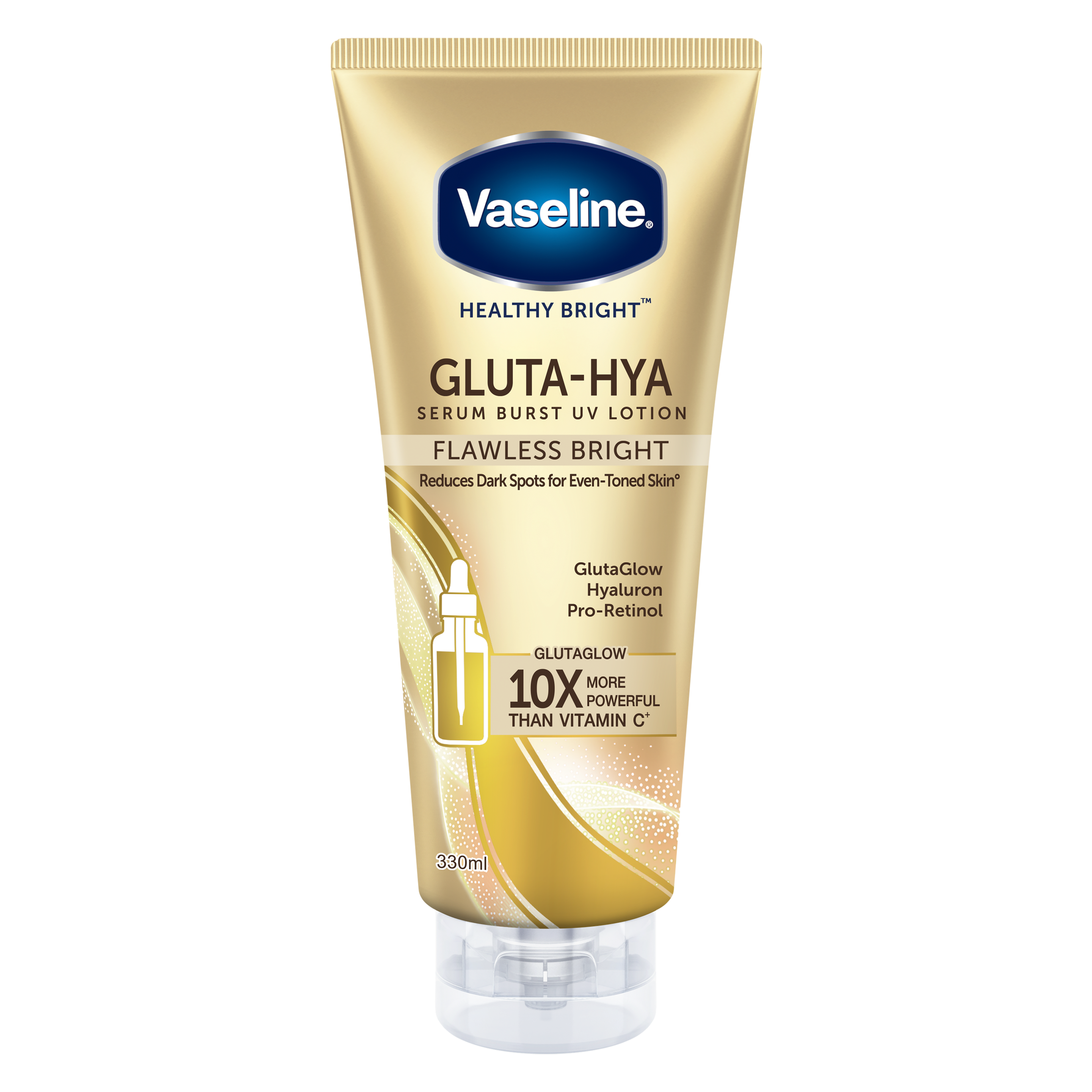 Gluta-Hya Serum Burst Lotion Flawless Bright by Vaseline