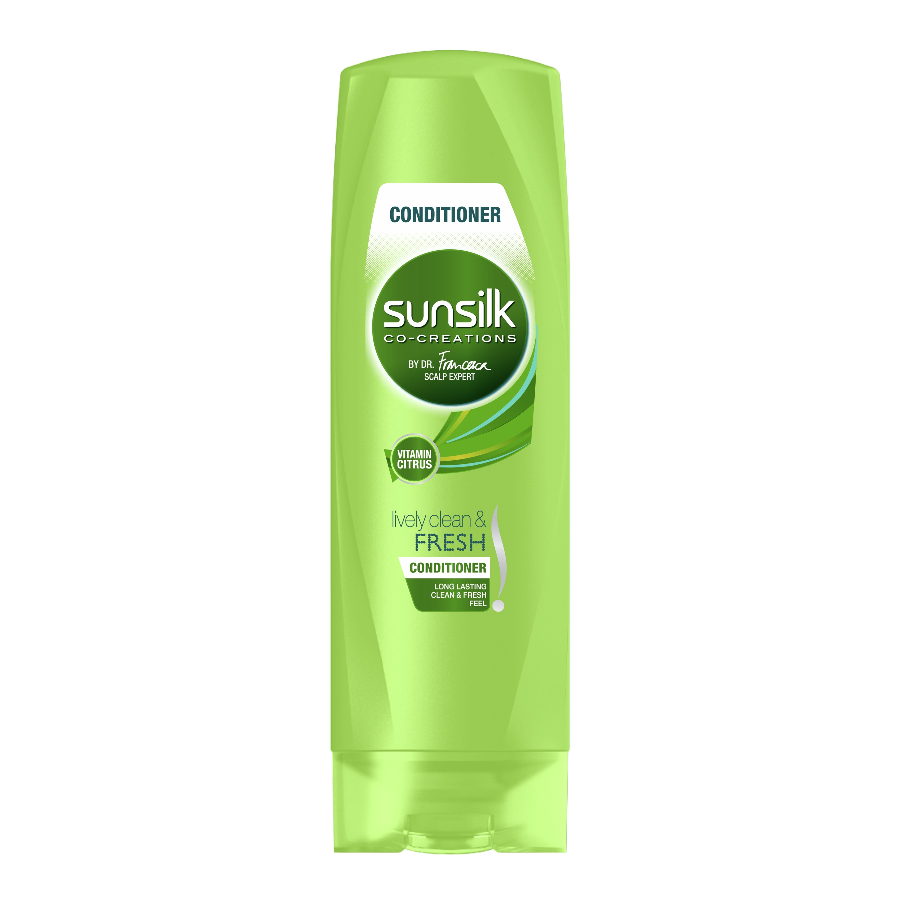 Sunsilk Lively Clean and Fresh Conditioner 160ml front of pack image