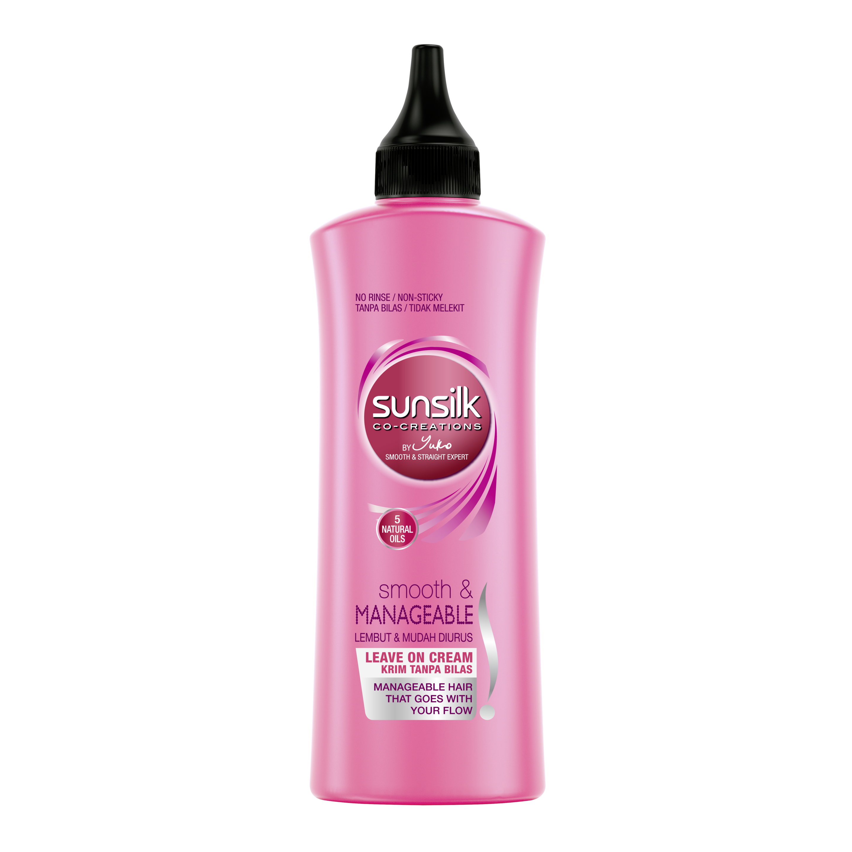 Sunsilk Smooth and Manageable Leave On cream 120ml front of pack image