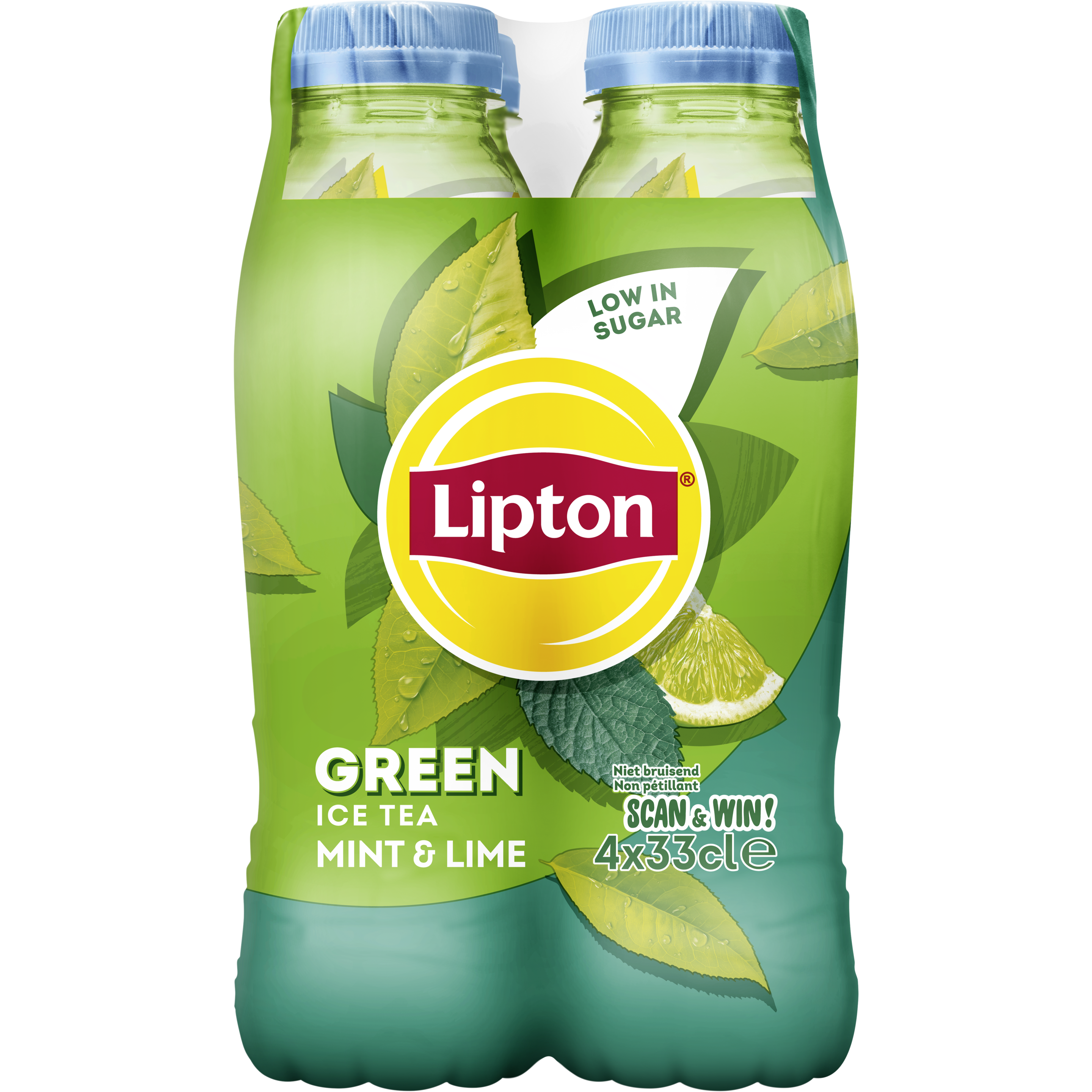 Lipton Ice Tea Green Mint & Lemon 4x33cl