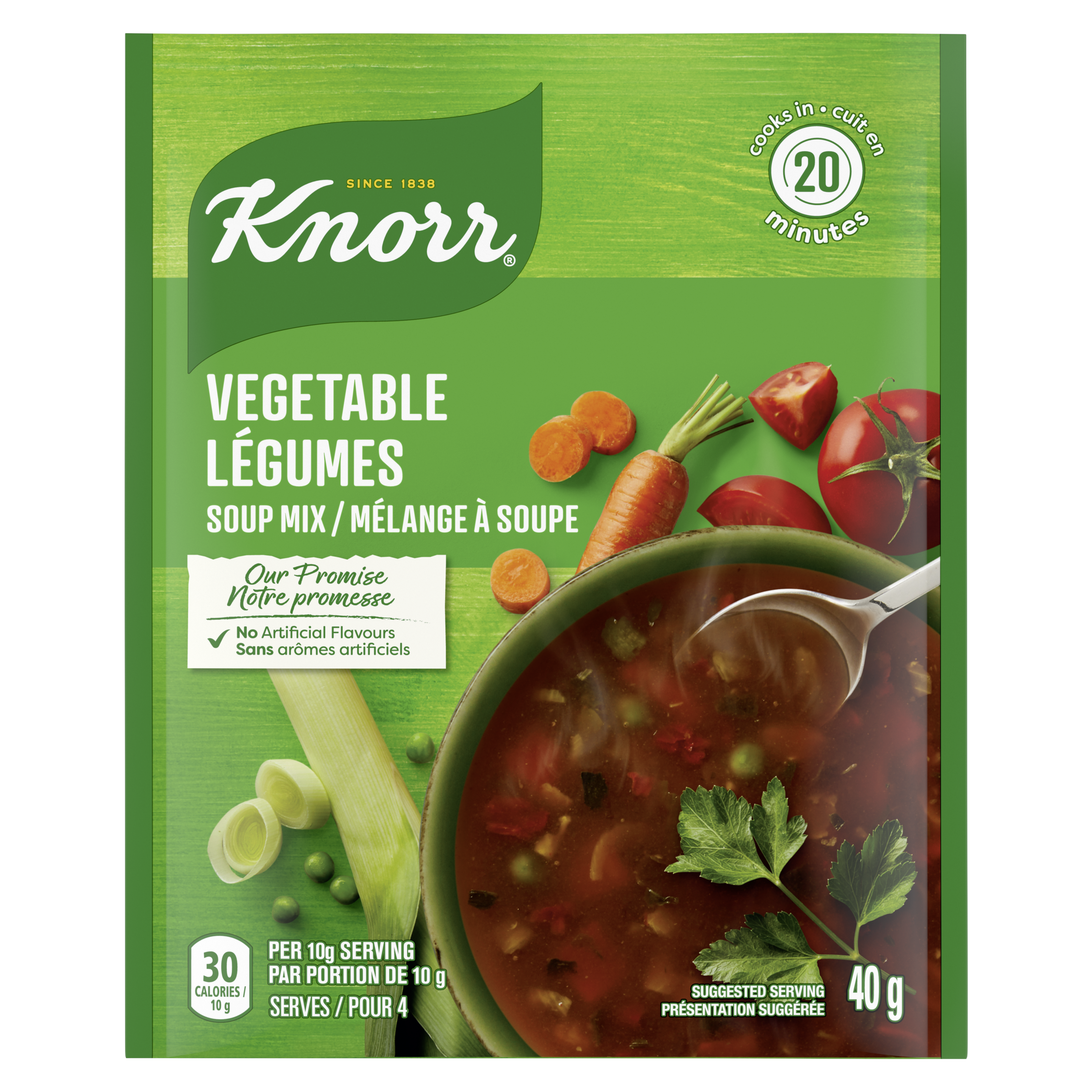 Mixed discount vegetable soup