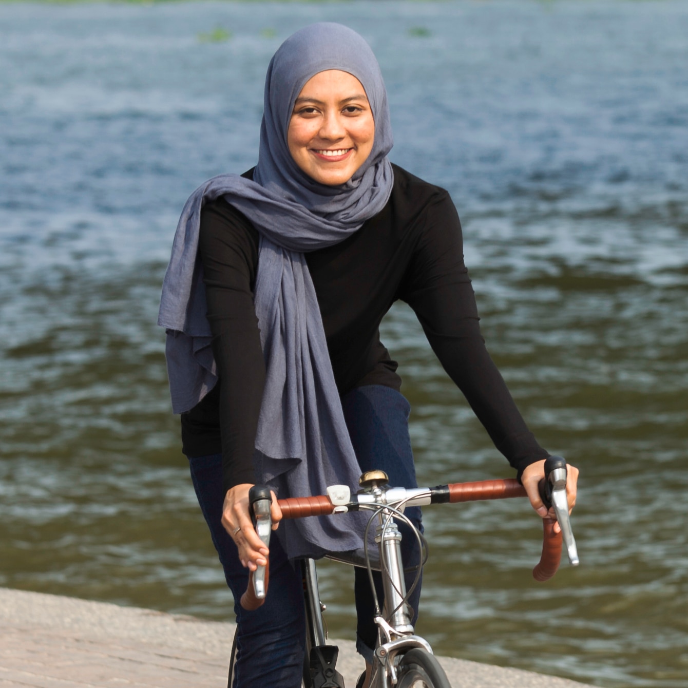 Persona en bicicleta