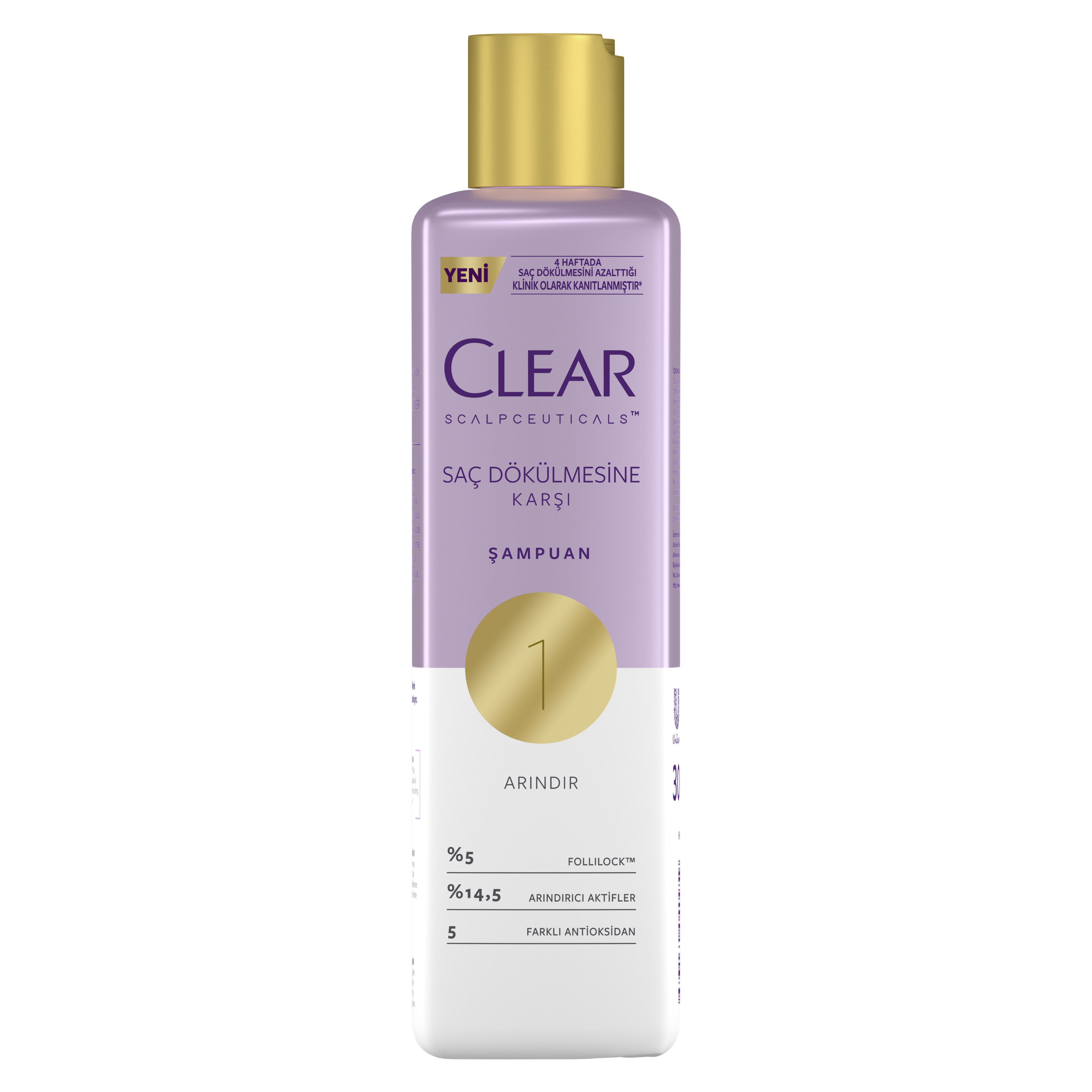 Clear Scalpceuticals Saç Dökülmesine Karşı Şampuan