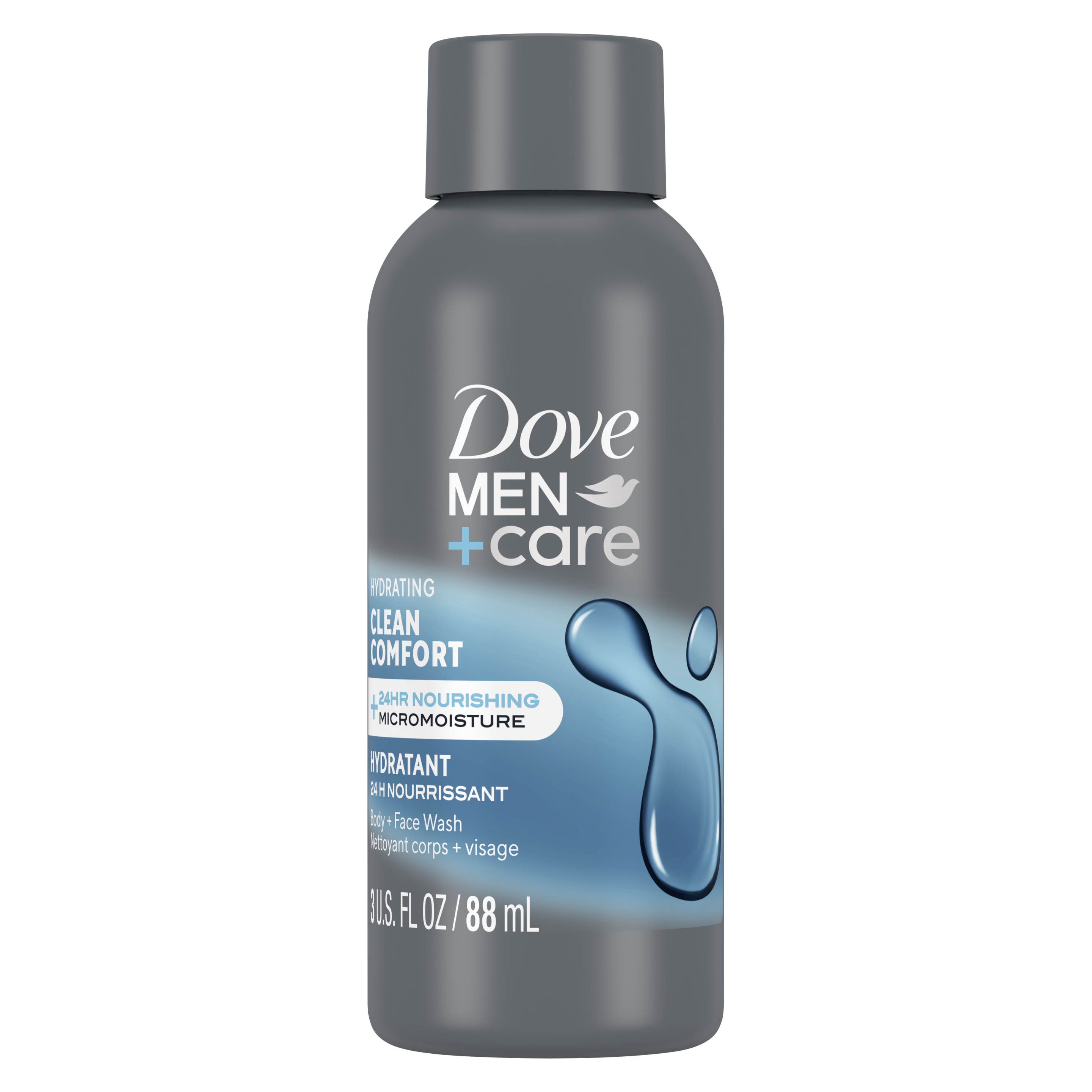 Men+Care Hydrating Clean Comfort Body + Face Wash