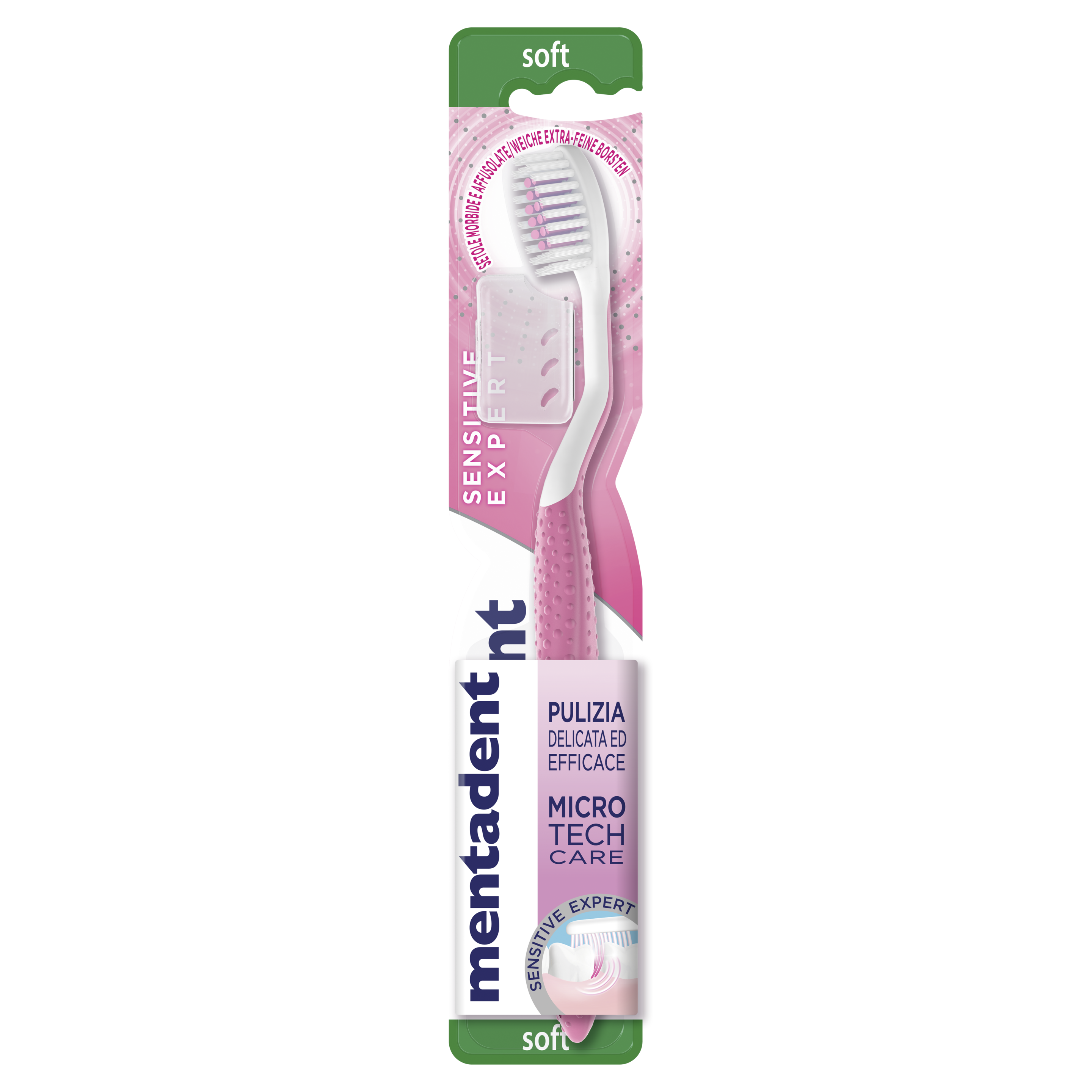 Mentadent Zahnbürste Sensitive Expert Soft packshot