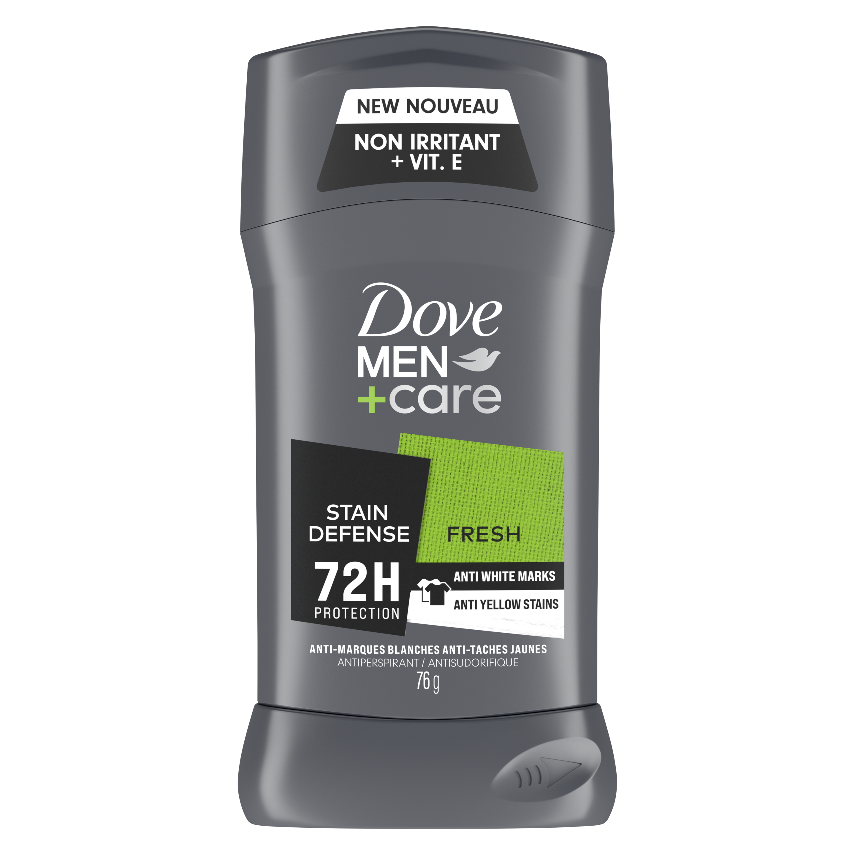 Antisudorifique Dove Men+Care Stain Defense Fresh 76 g devant
