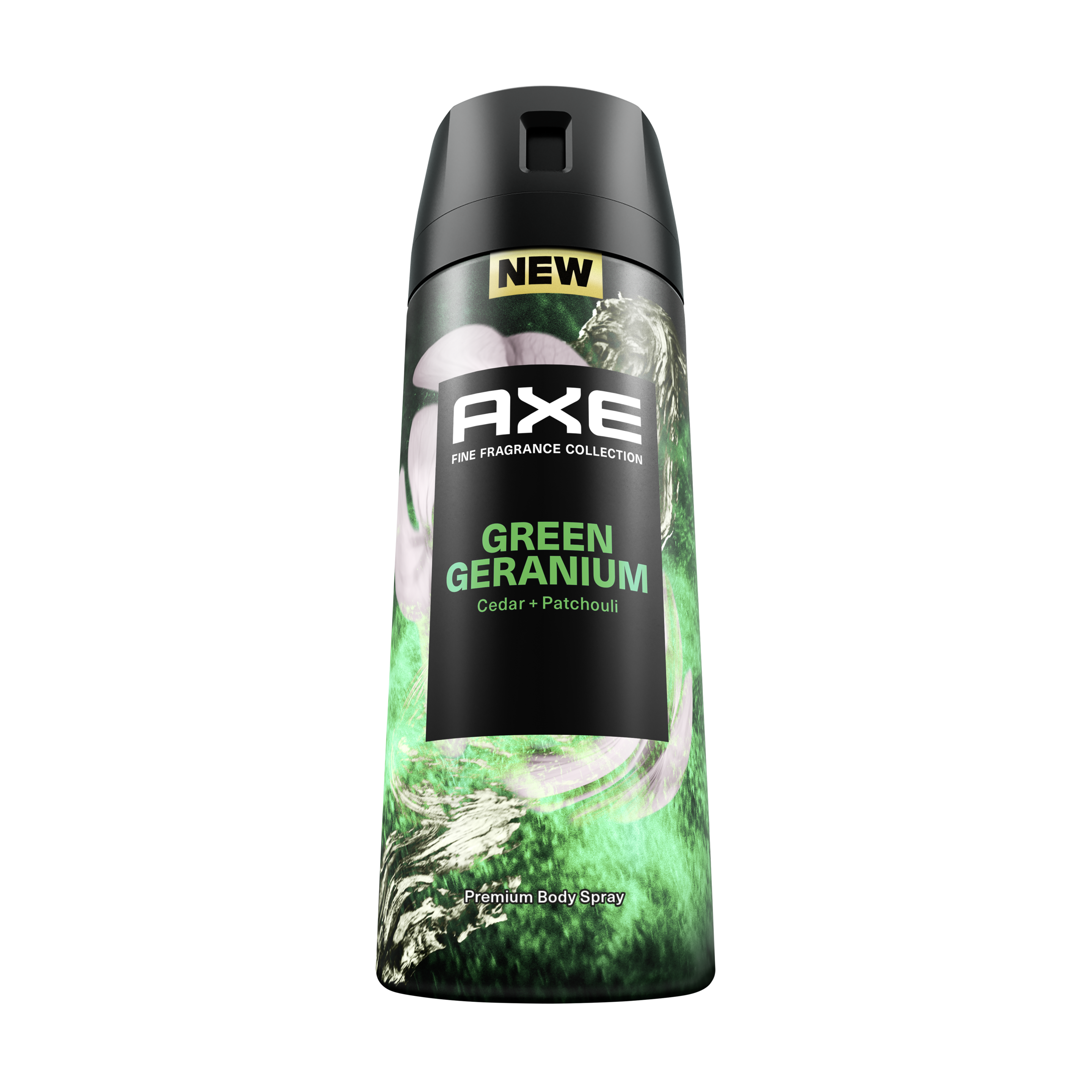 Green Geranium Premium Deodorant Body Spray