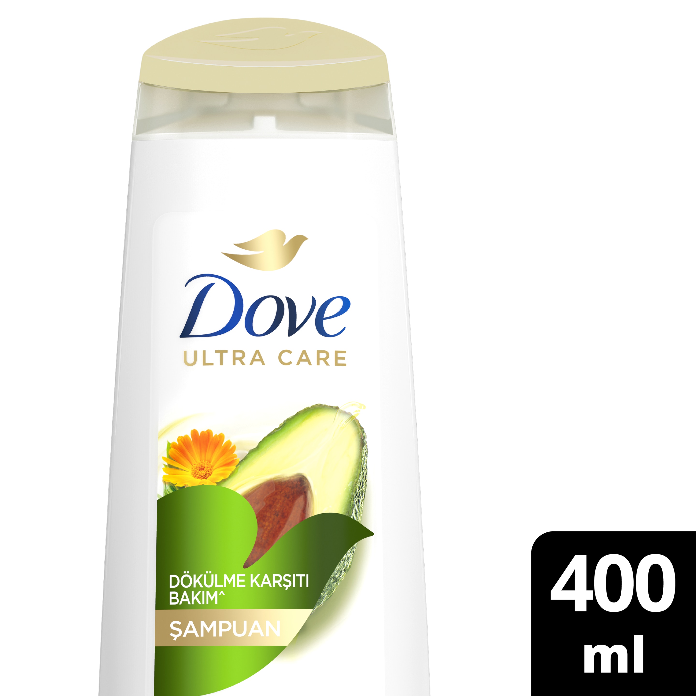 Dove  Saç Bakım Şampuanı  Avokado Özü Dökülme Karşıtı Bakım 400 ml
