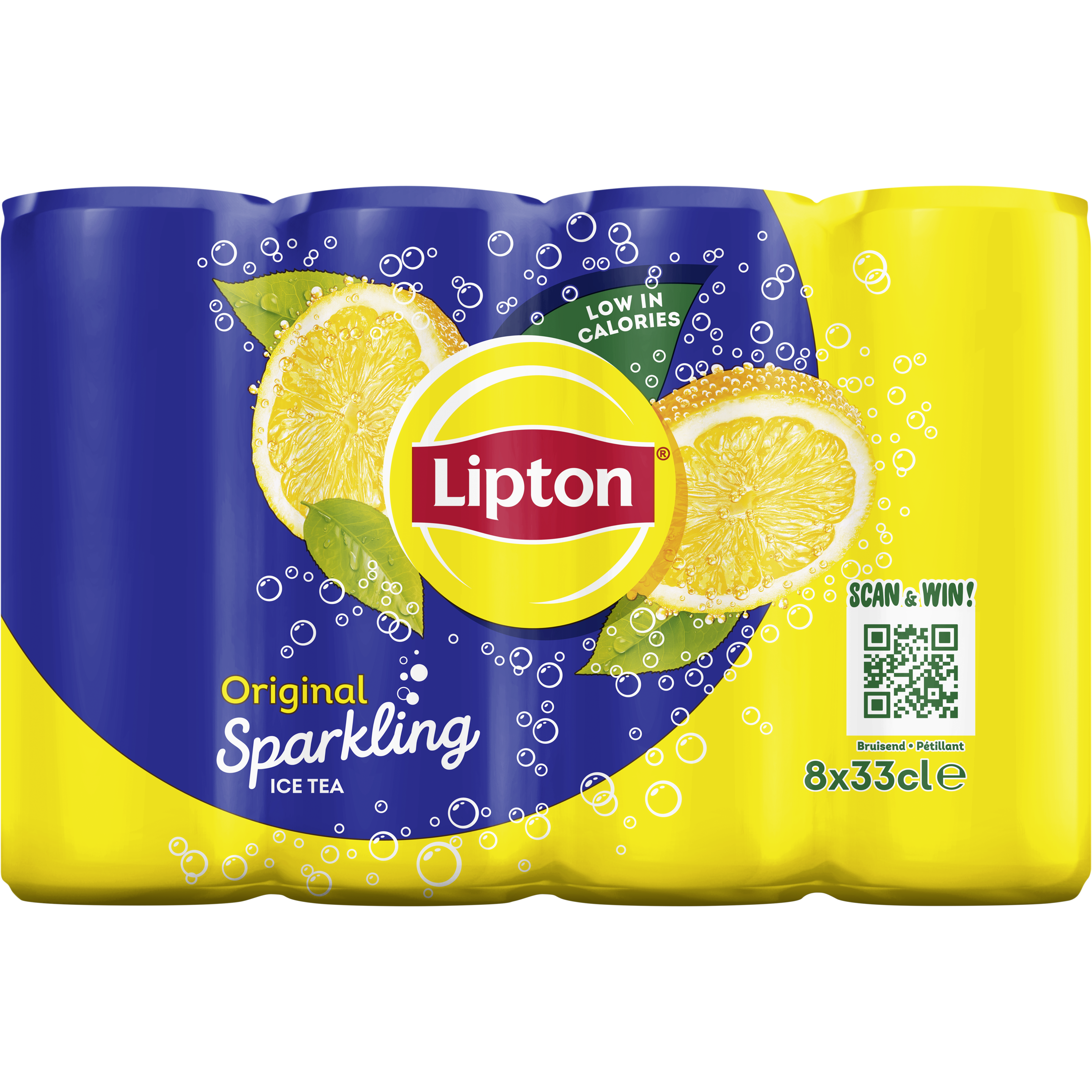 Lipton Ice Tea Sparkling Original 8x33cl