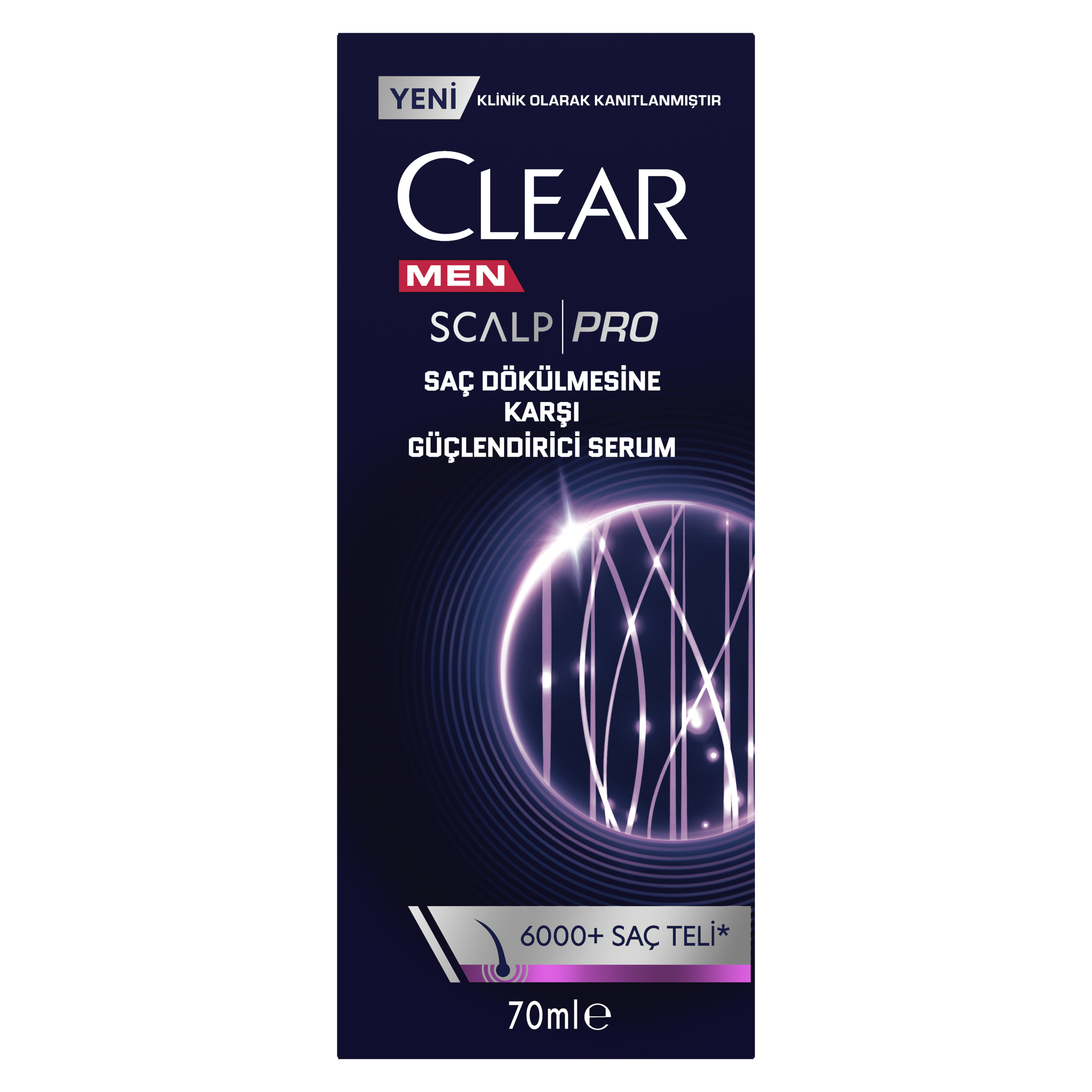 Clear Men Scalp Pro Saç Dökülmesine Karşı Güçlendirici Serum