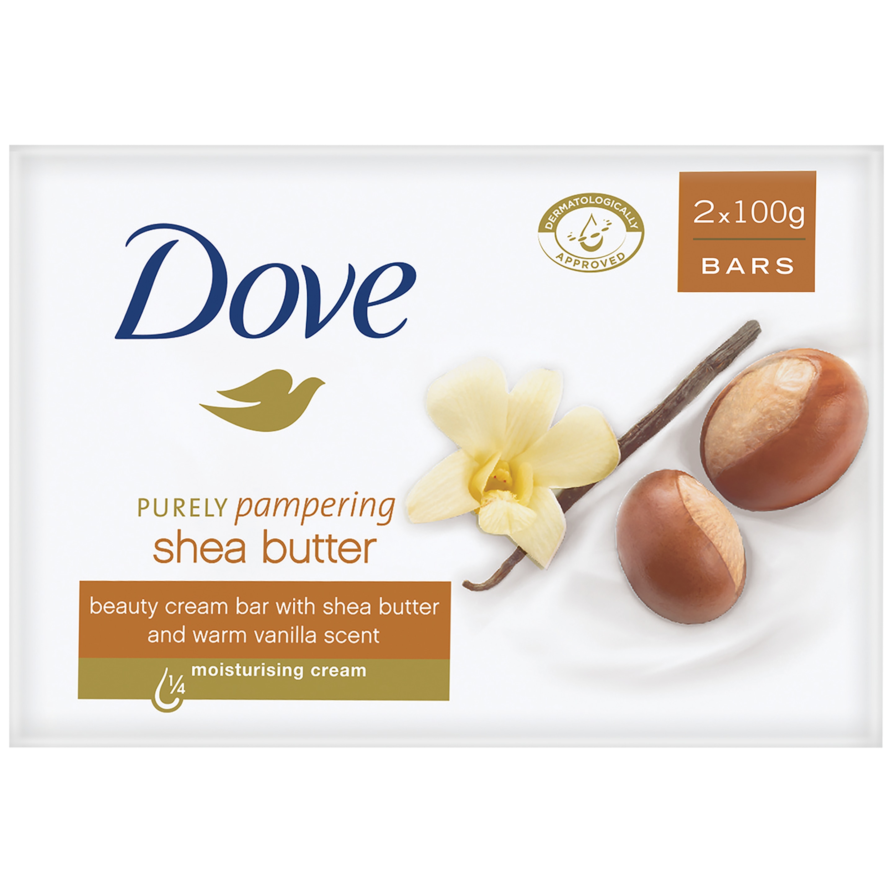 Dove Purely Pampering Shea Butter Beauty Bar 2x90g