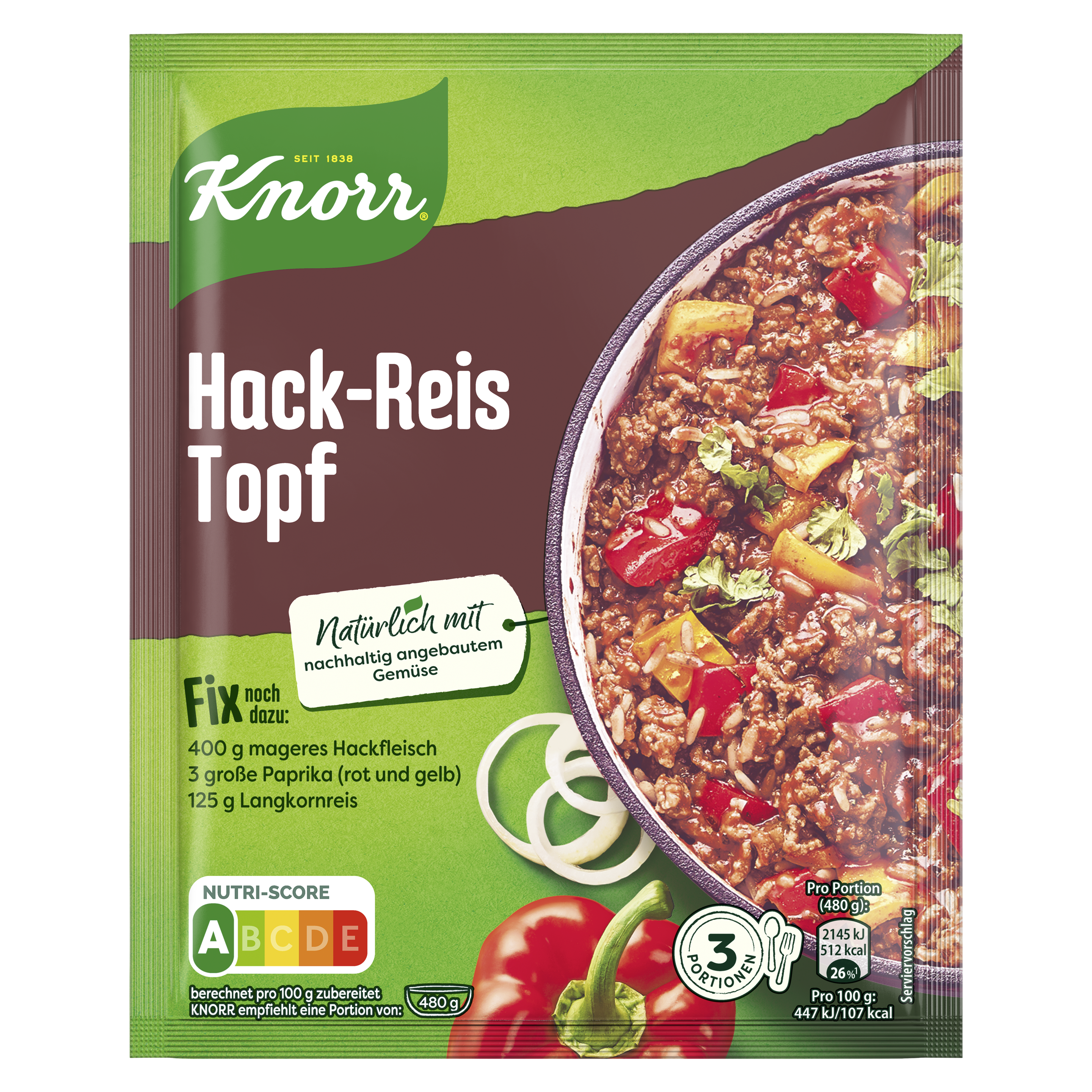 Knorr Fix Hack-Reis Topf 49 g