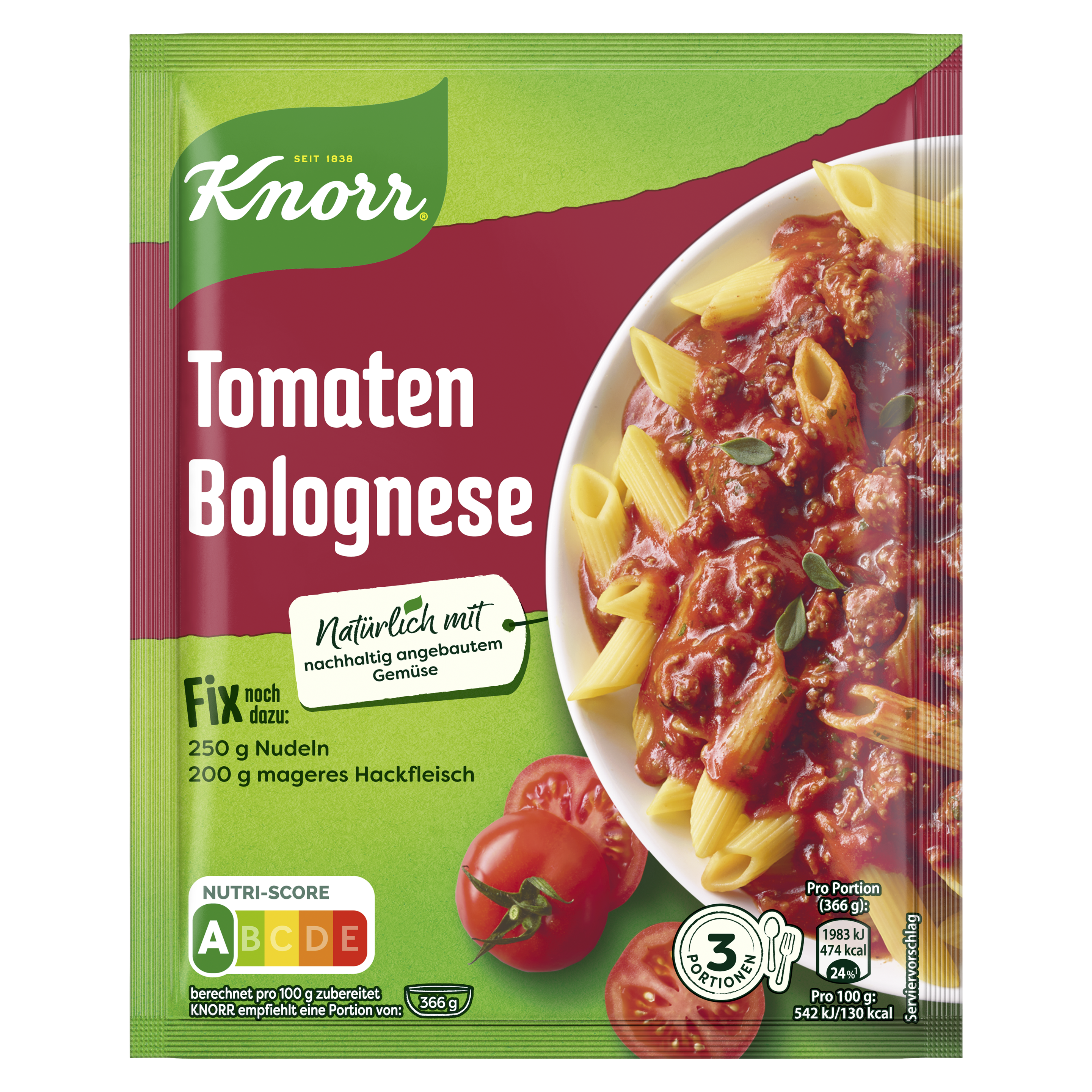 Knorr Fix Tomaten Bolognese 46 g