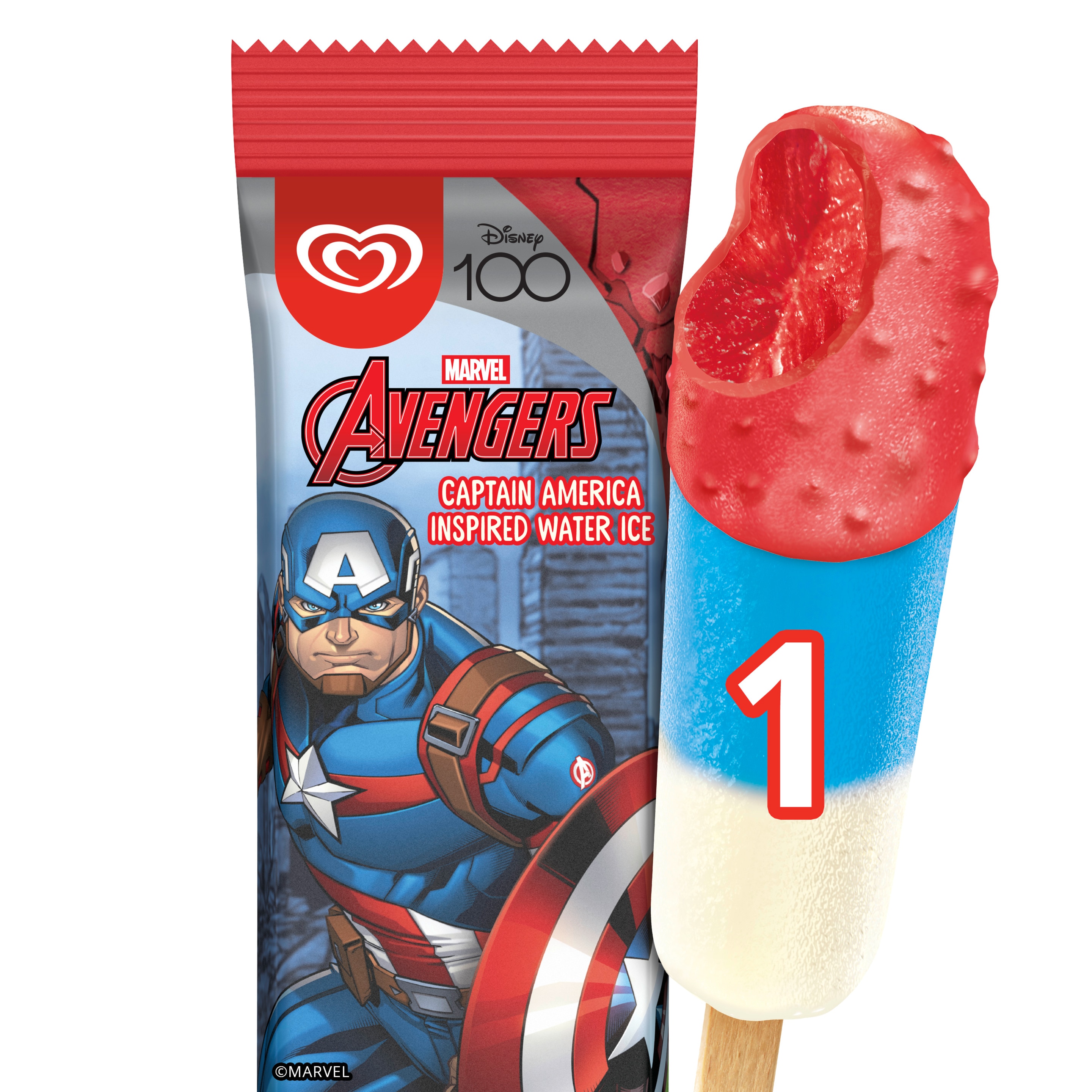 Langnese Disney Avengers Captain Marvel 1 x 50 ml
