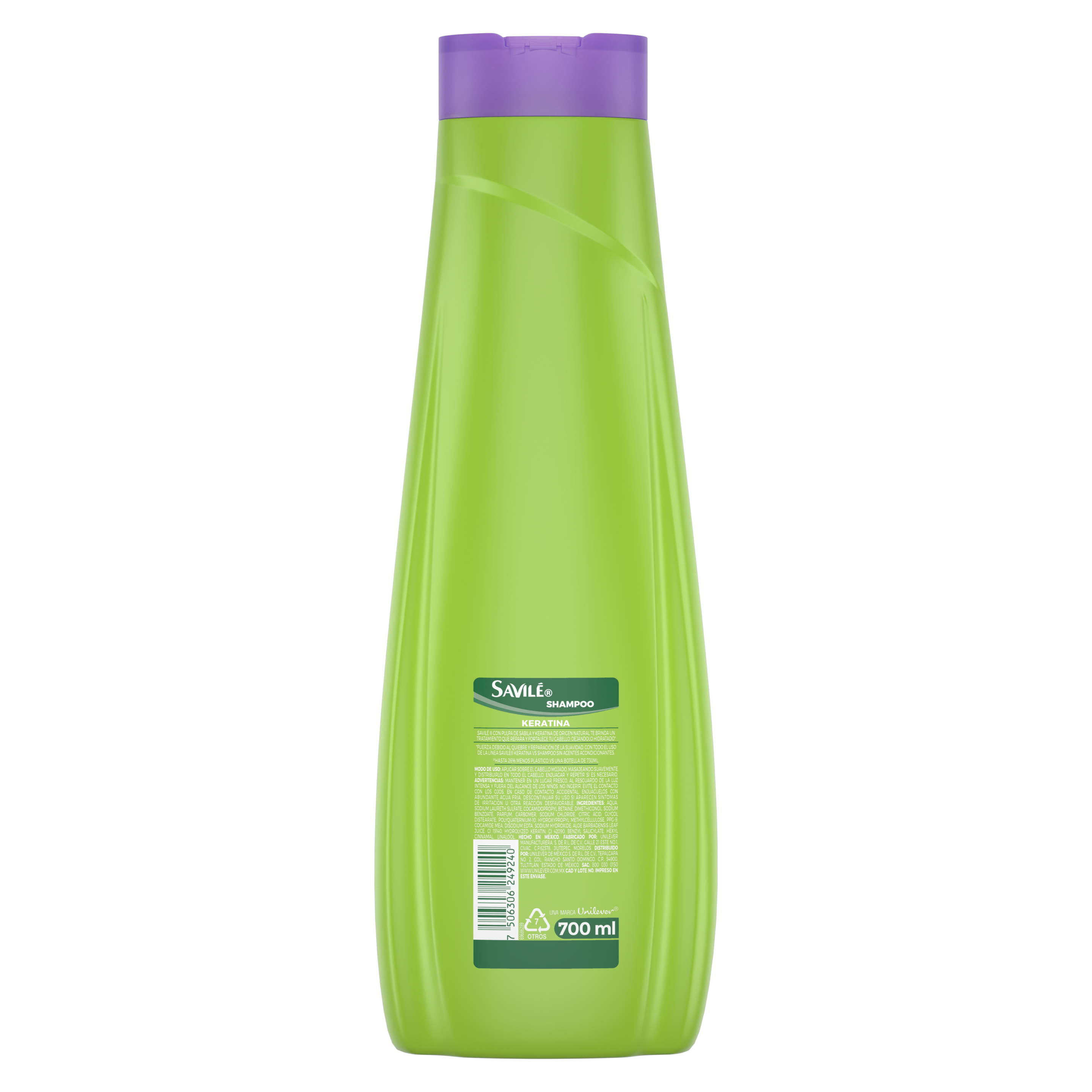 Shampoo Savilé Keratina