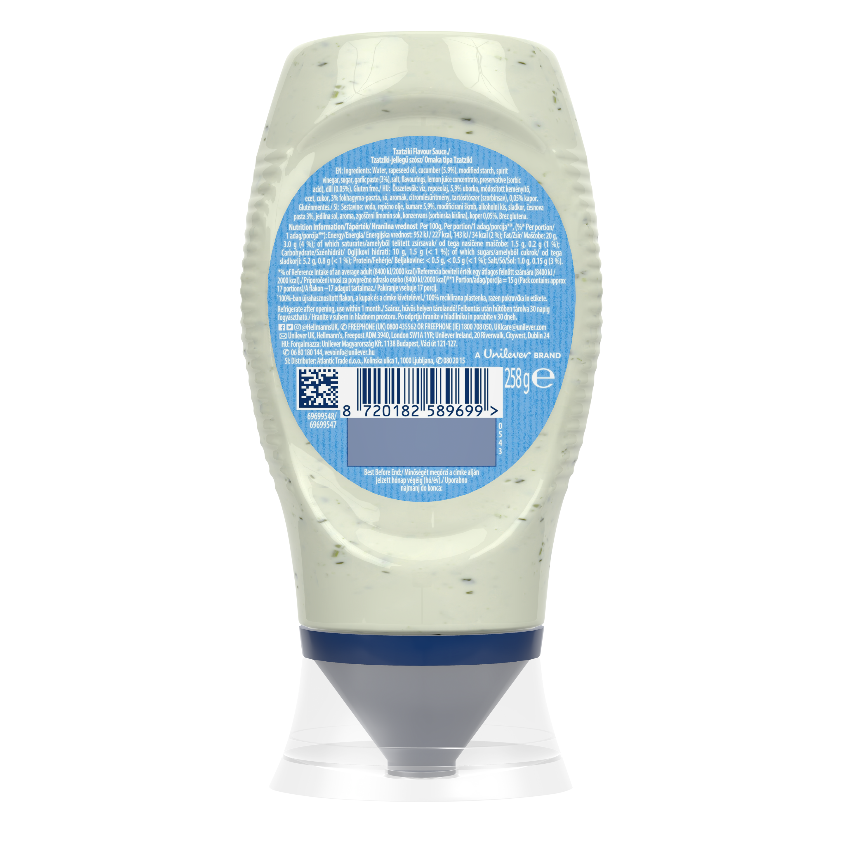 HELLMANN'S Tzatziki-jellegű szósz