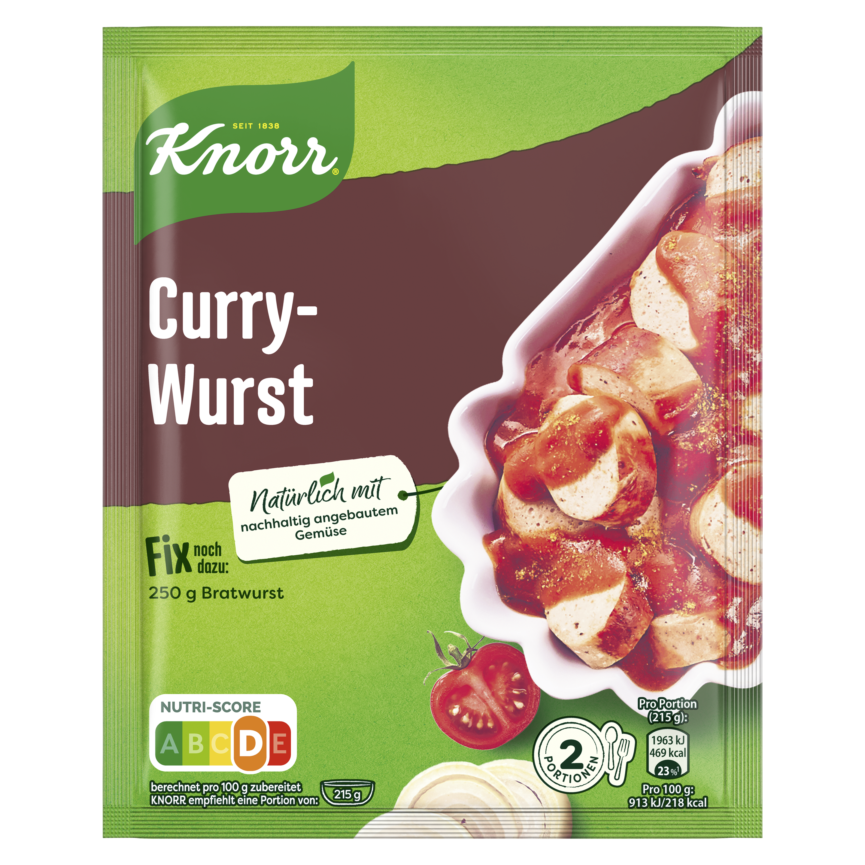 Knorr Fix Würzbasis Currywurst 36 g