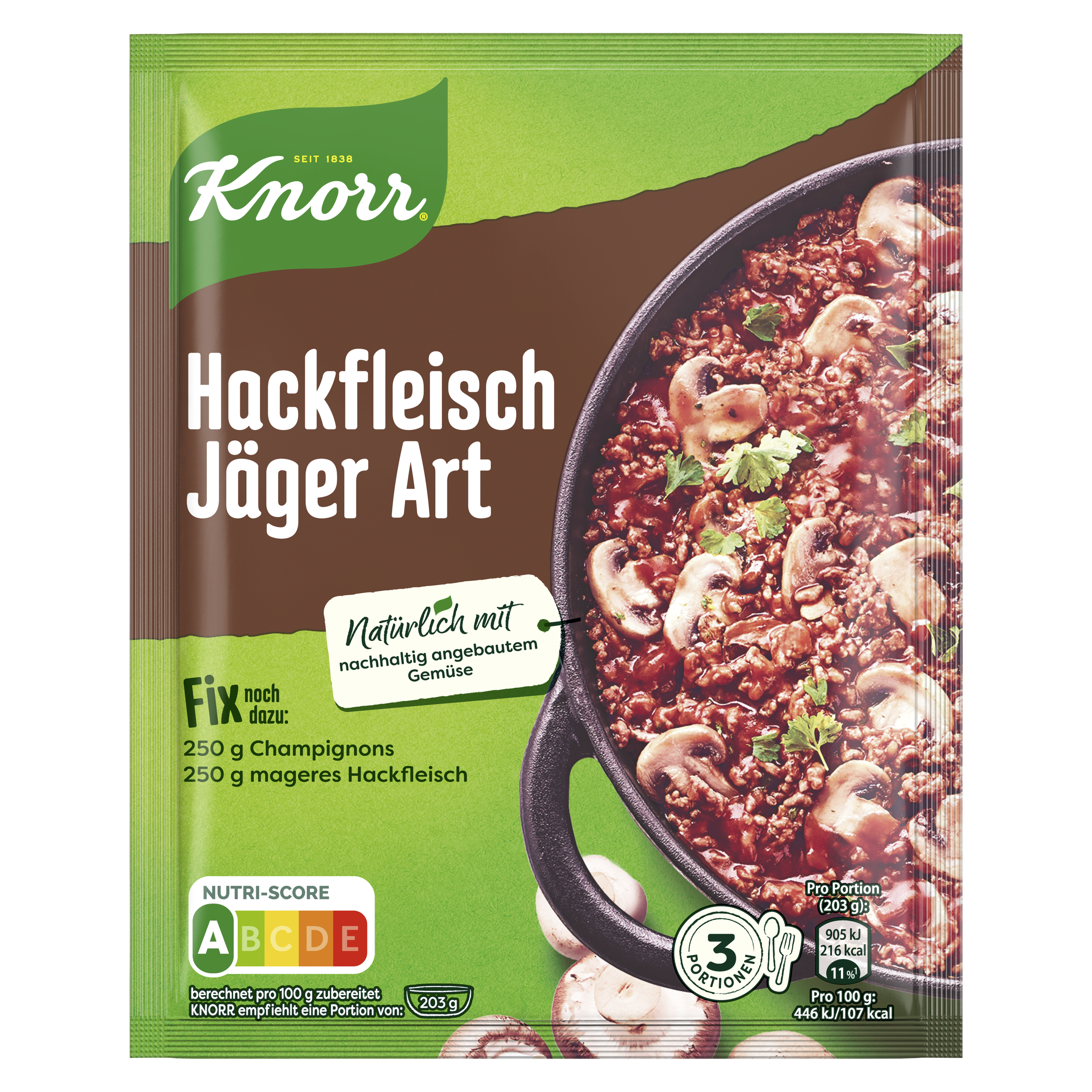 Knorr Fix Hackfleisch Jäger Art 36 g