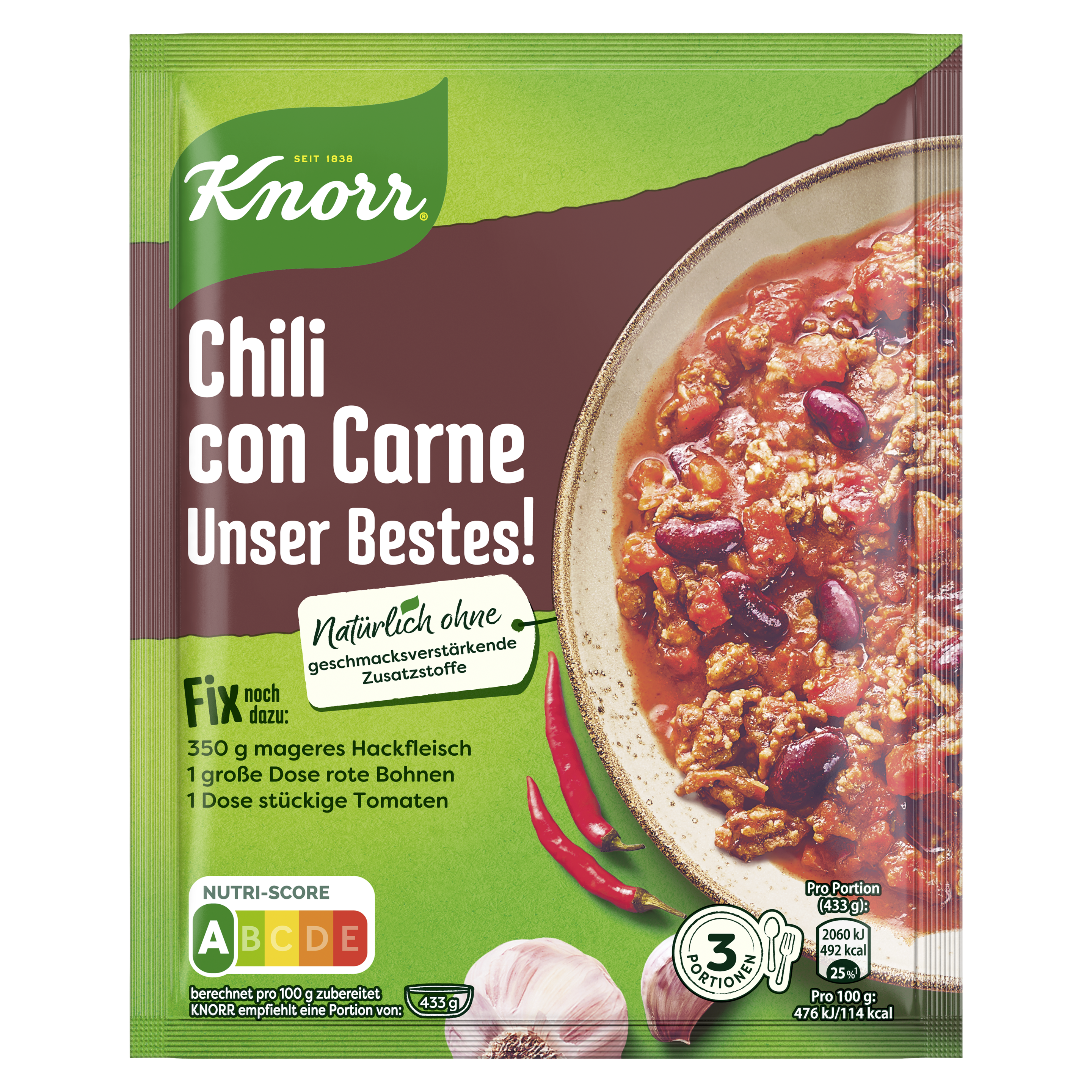 Knorr Fix Chili con Carne Unser Bestes! 49 g