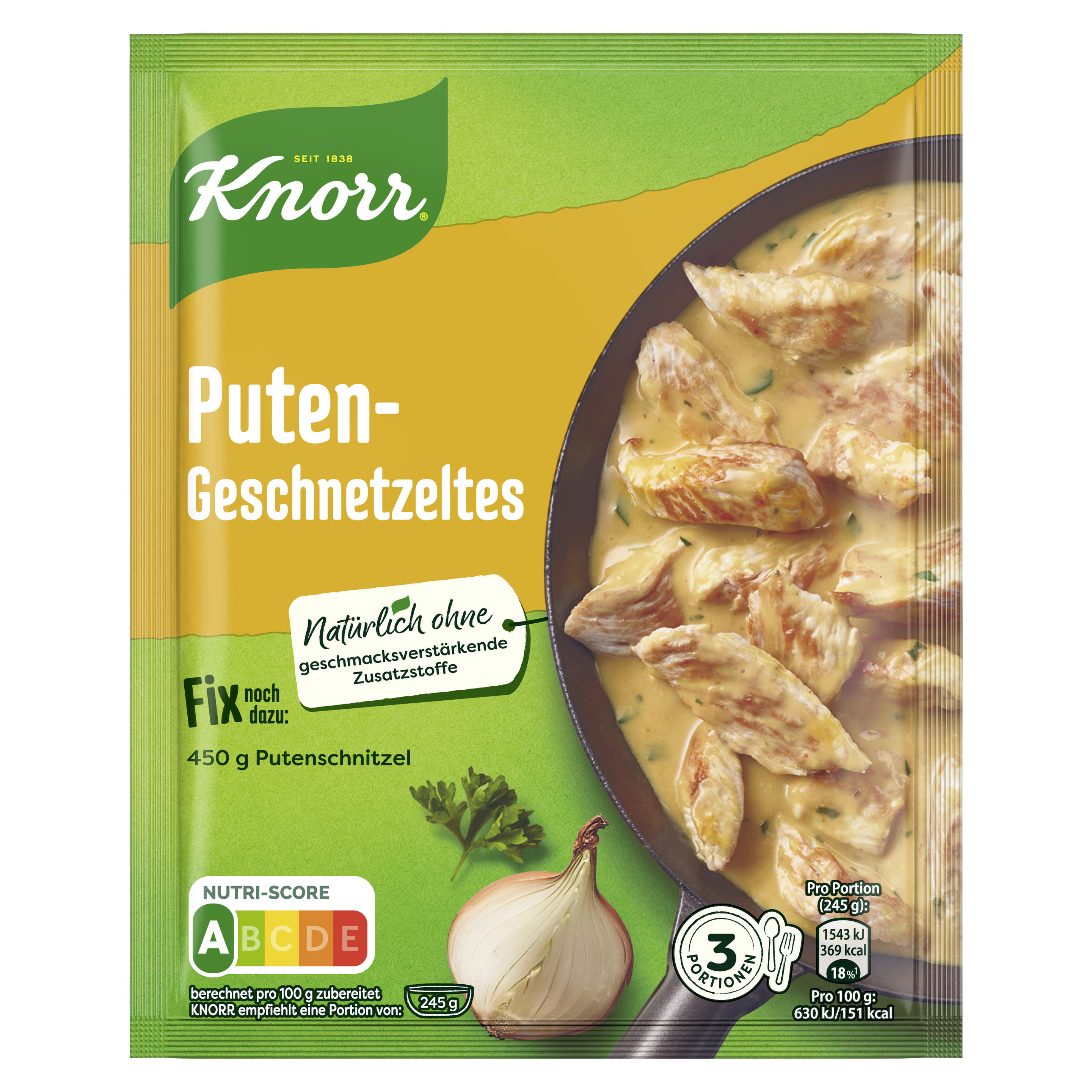 Knorr Fix Puten Geschnetzeltes 54 g