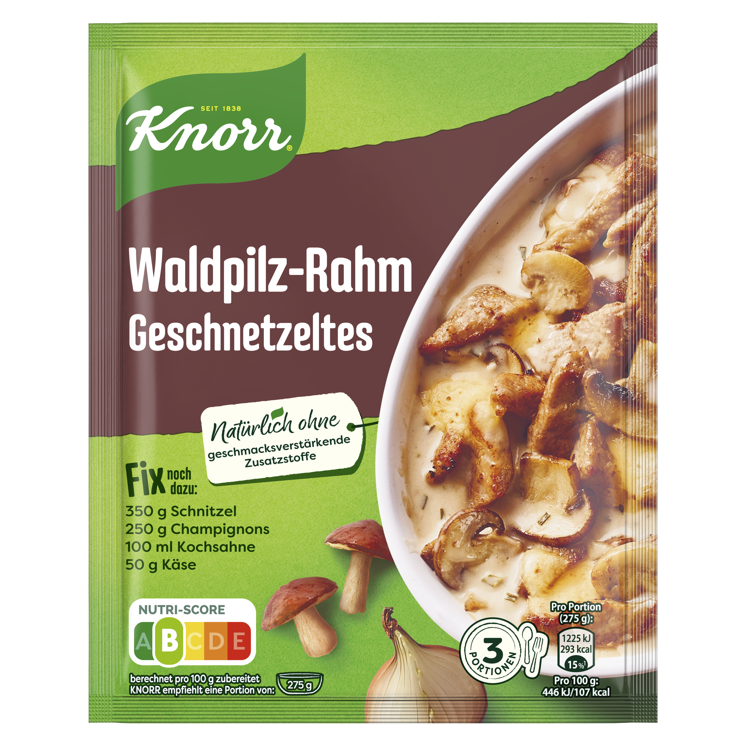 Knorr Fix Waldpilz-Rahm Geschnetzeltes 40 g