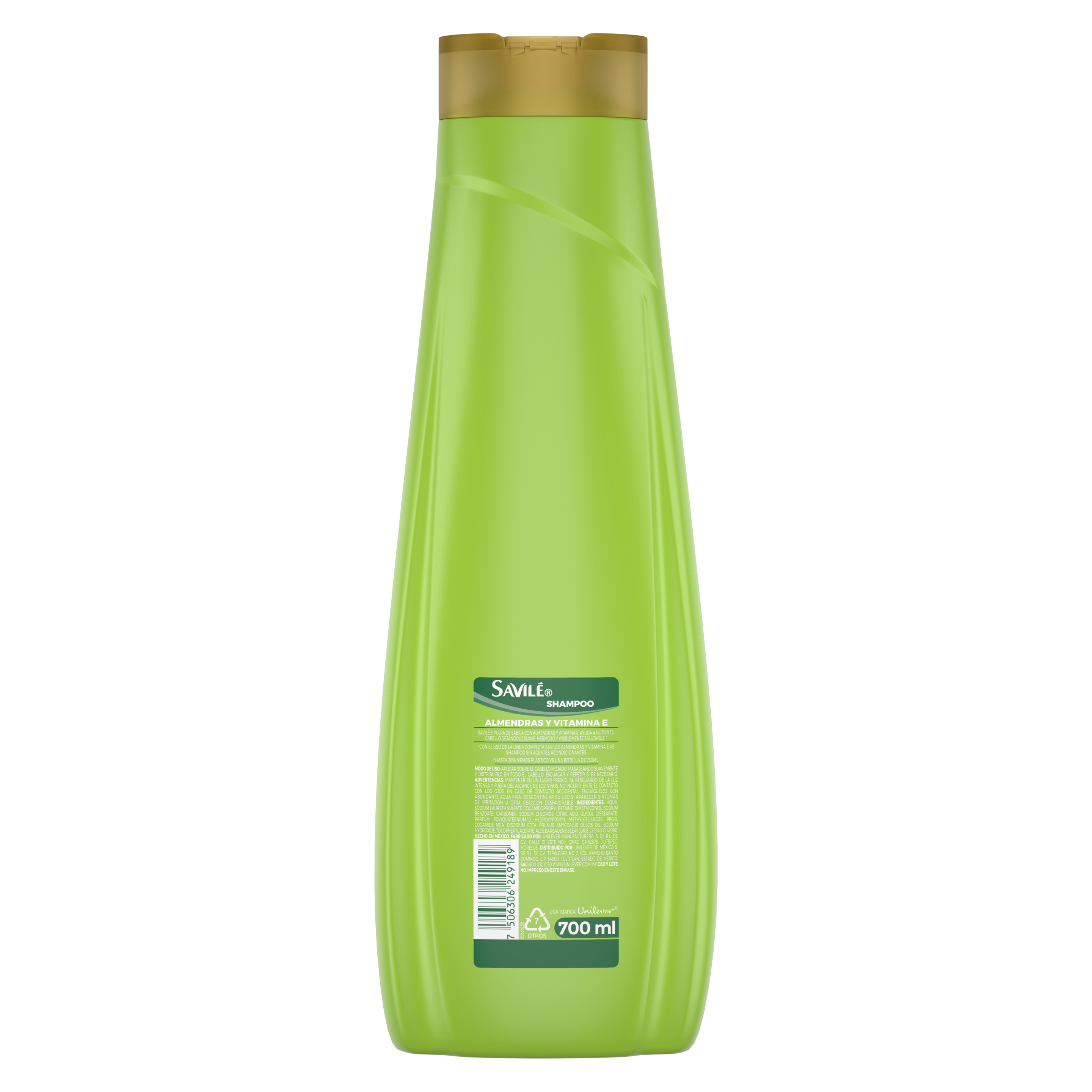 Shampoo Savilé Almendra